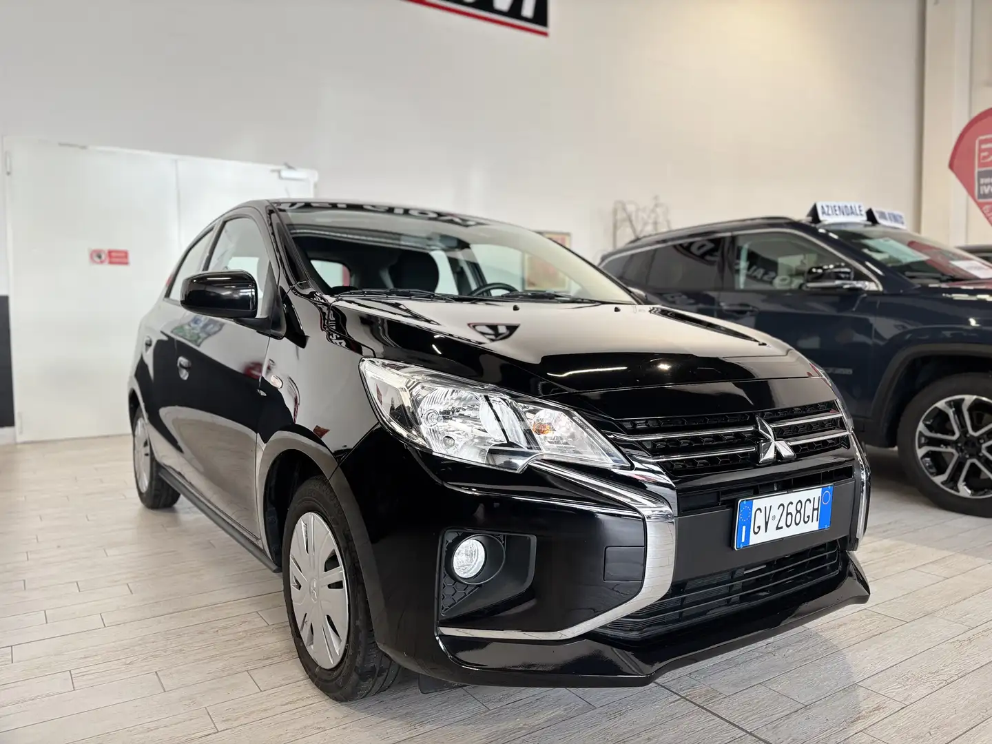 Mitsubishi Space Star *NO OBBLIGO FINANZIAMENTO* 1.2 BENZINA 70CV FULL Чорний - 2