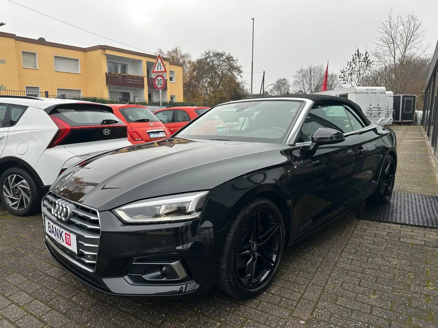 Audi A5 Cabriolet 2.0 Sport S-Line Keyless Noir - 2