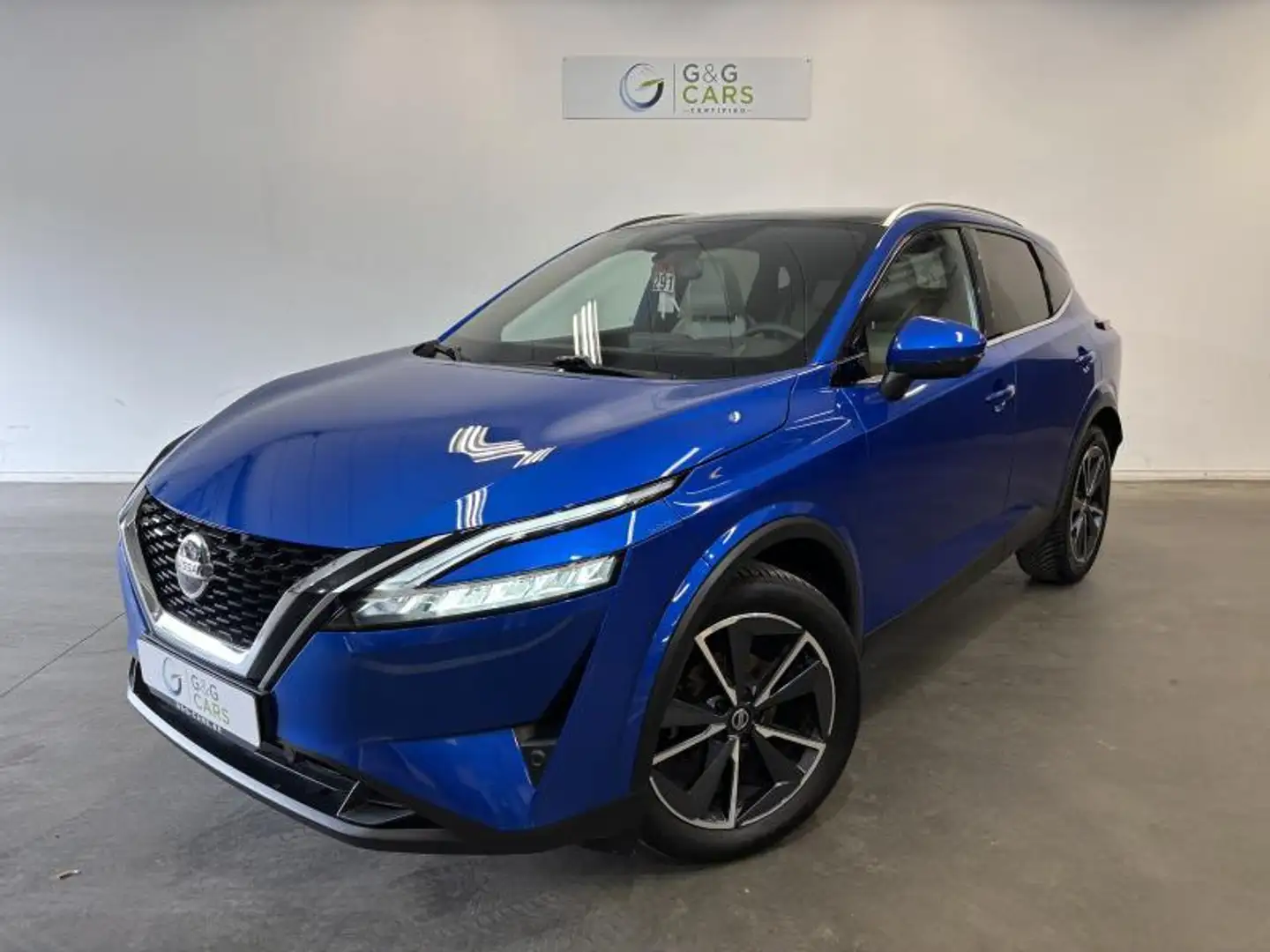 Nissan Qashqai Tekna *Garantie 24 mois* Blauw - 1