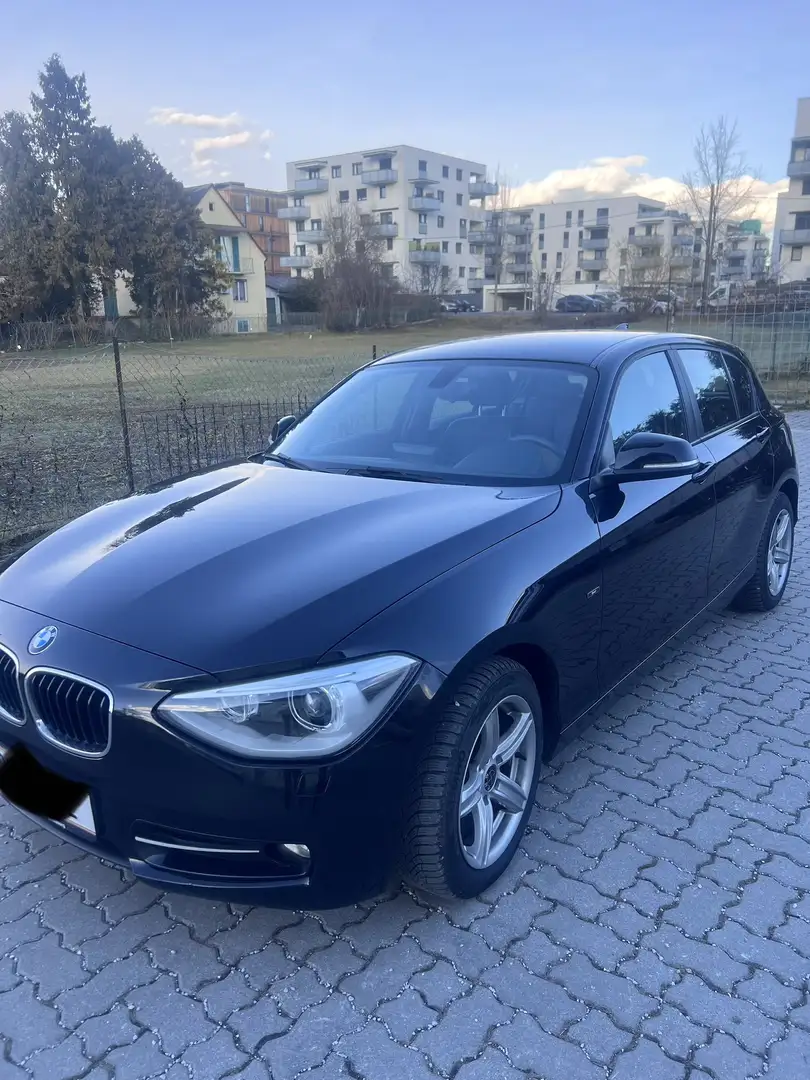BMW 116 116d Aut. Sport Line N47 2.L Schwarz - 2