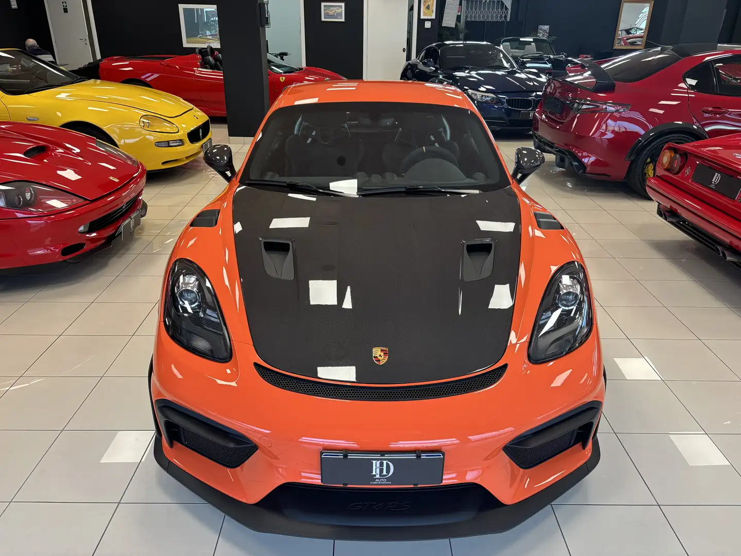 Porsche Cayman GT4 RS - Weissach - PTS - CARBO - IVA - NO PISTA Orange - 2