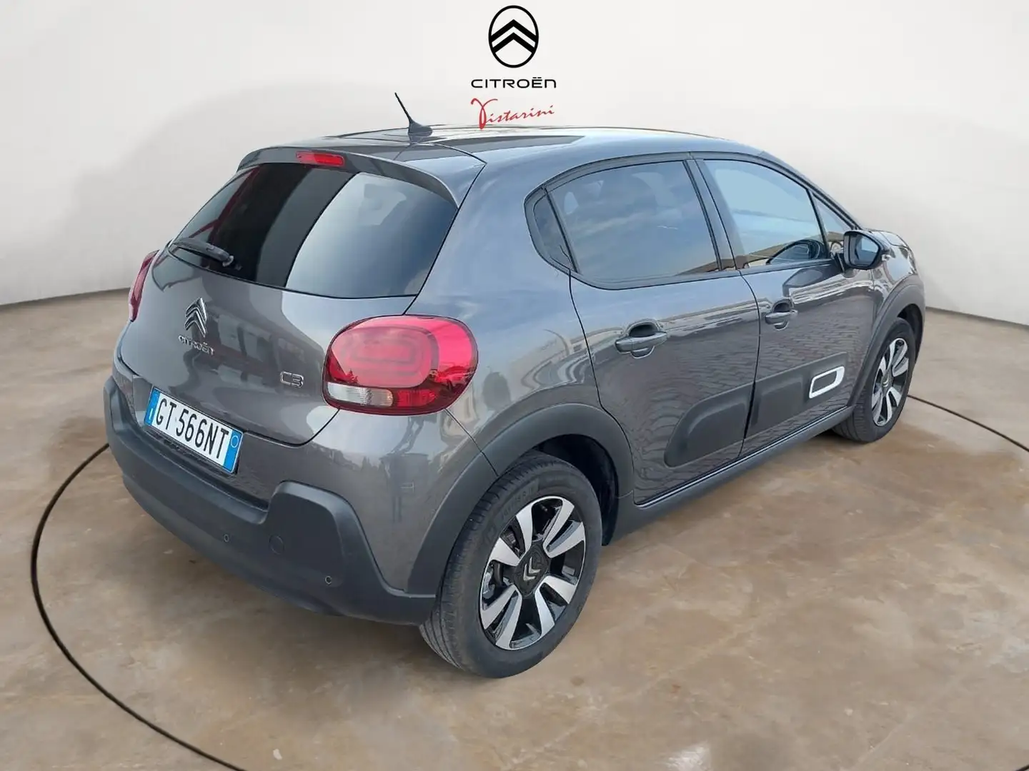 Citroen C3 1.2 110cv E6D Max - PREZZO SENZA VINCOLI Gris - 2