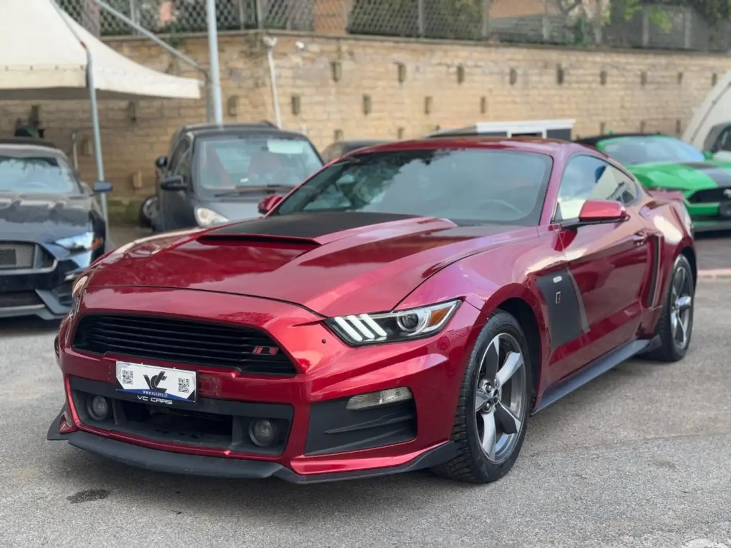 Ford Mustang Fastback 3.7 ROUSH *TARGA ITALIANA* Rot - 1