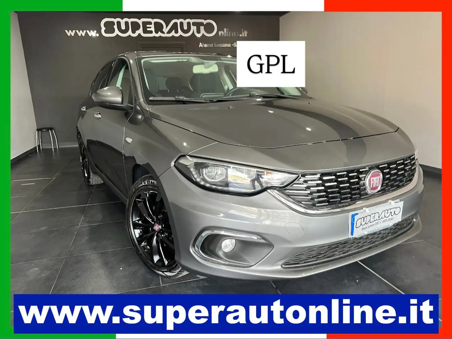 Fiat Tipo 1.4 T-Jet 120CV GPL Lounge Grigio - 1