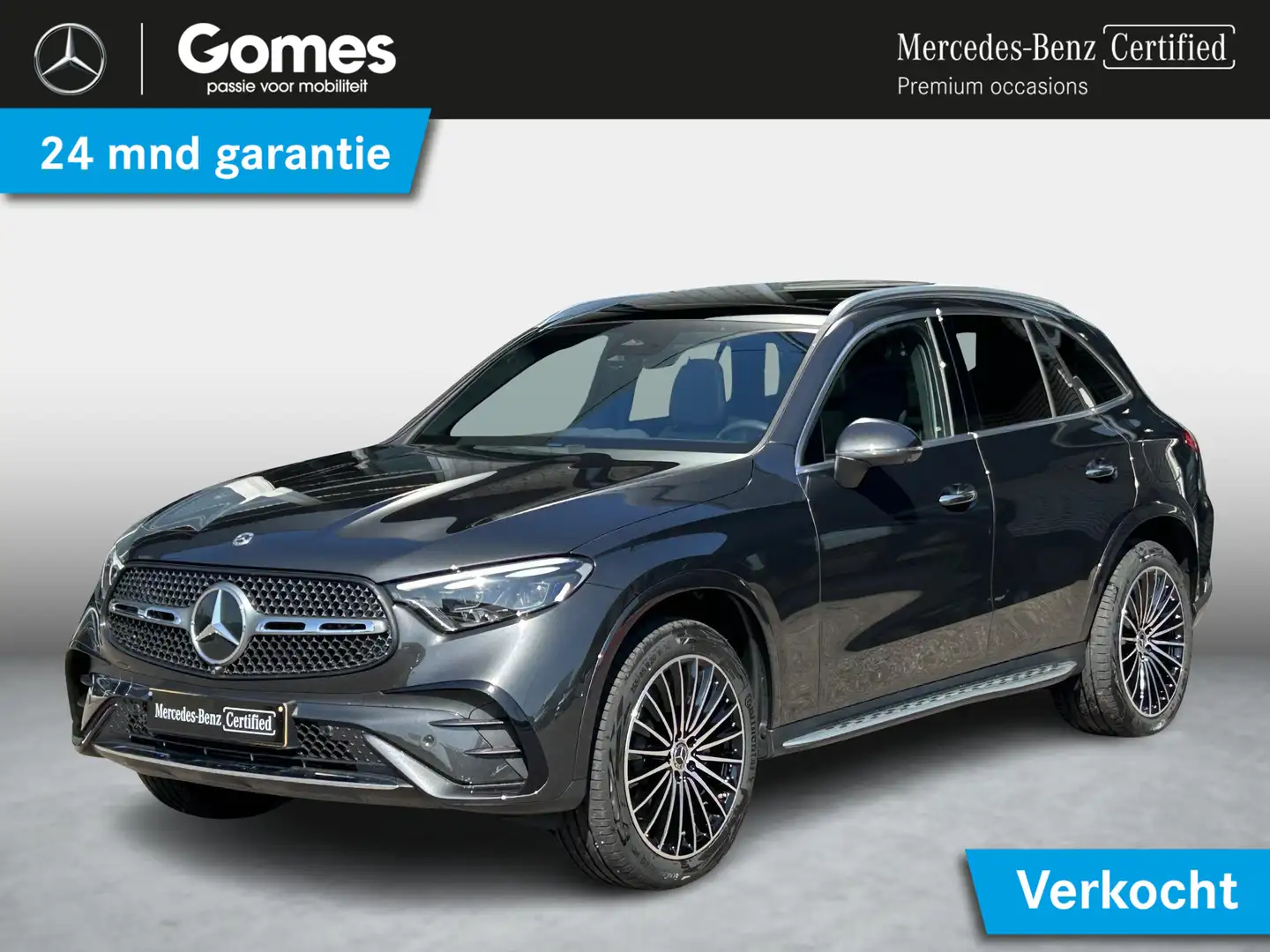 Mercedes-Benz GLC 300 300e 4MATIC AMG | Trekhaak | Panoramadak Gris - 1