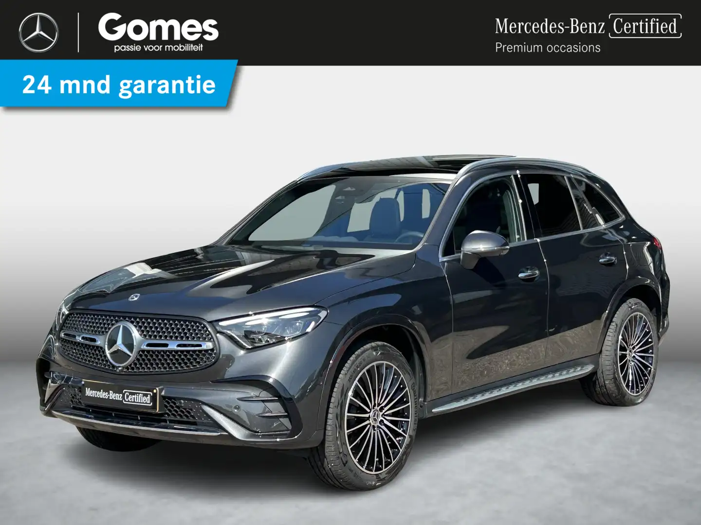 Mercedes-Benz GLC 300 300e 4MATIC AMG | Trekhaak | Panoramadak Gris - 1