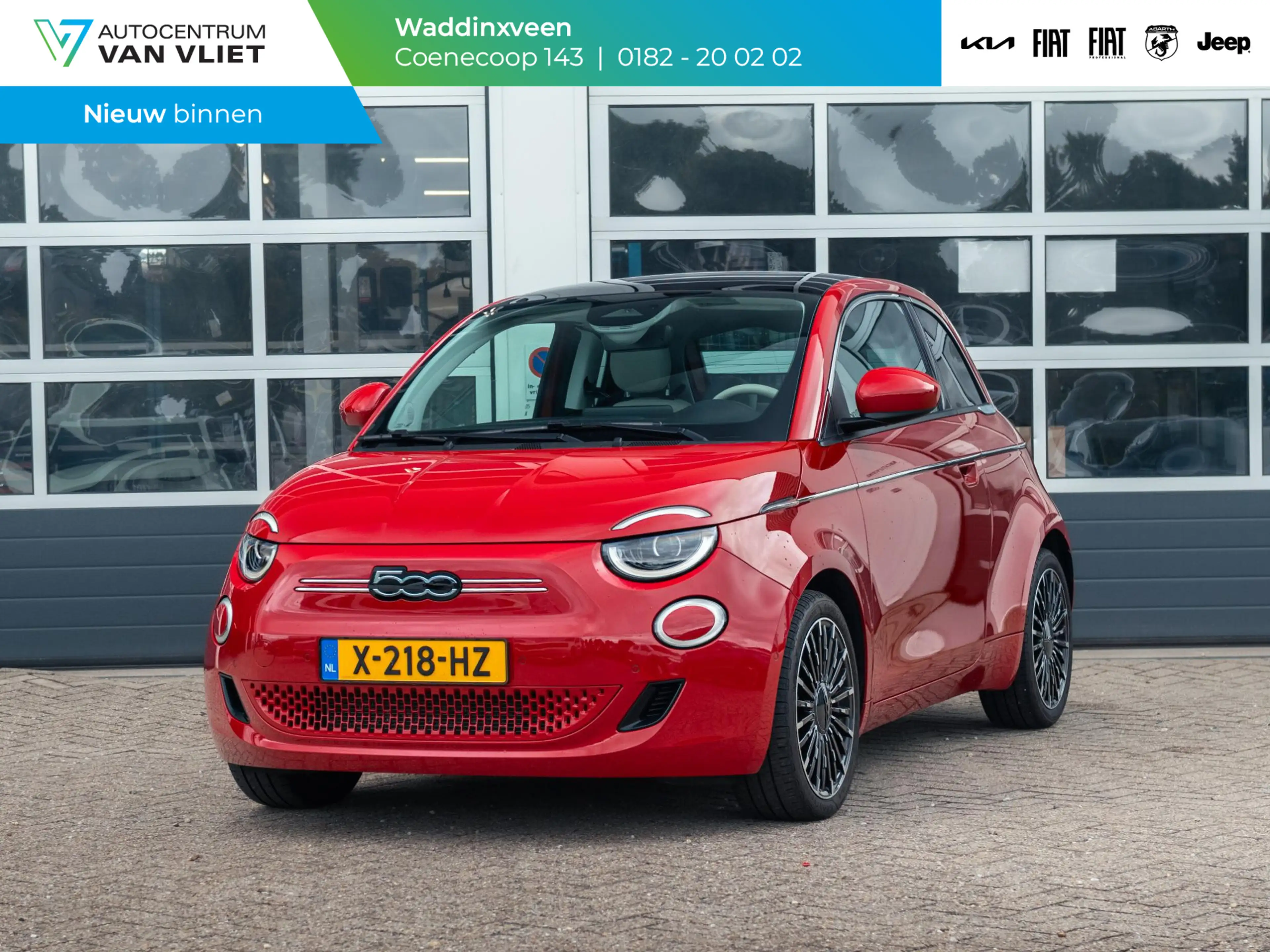 Fiat 500 3+1 La Prima 42 kWh | Panodak l Camera l