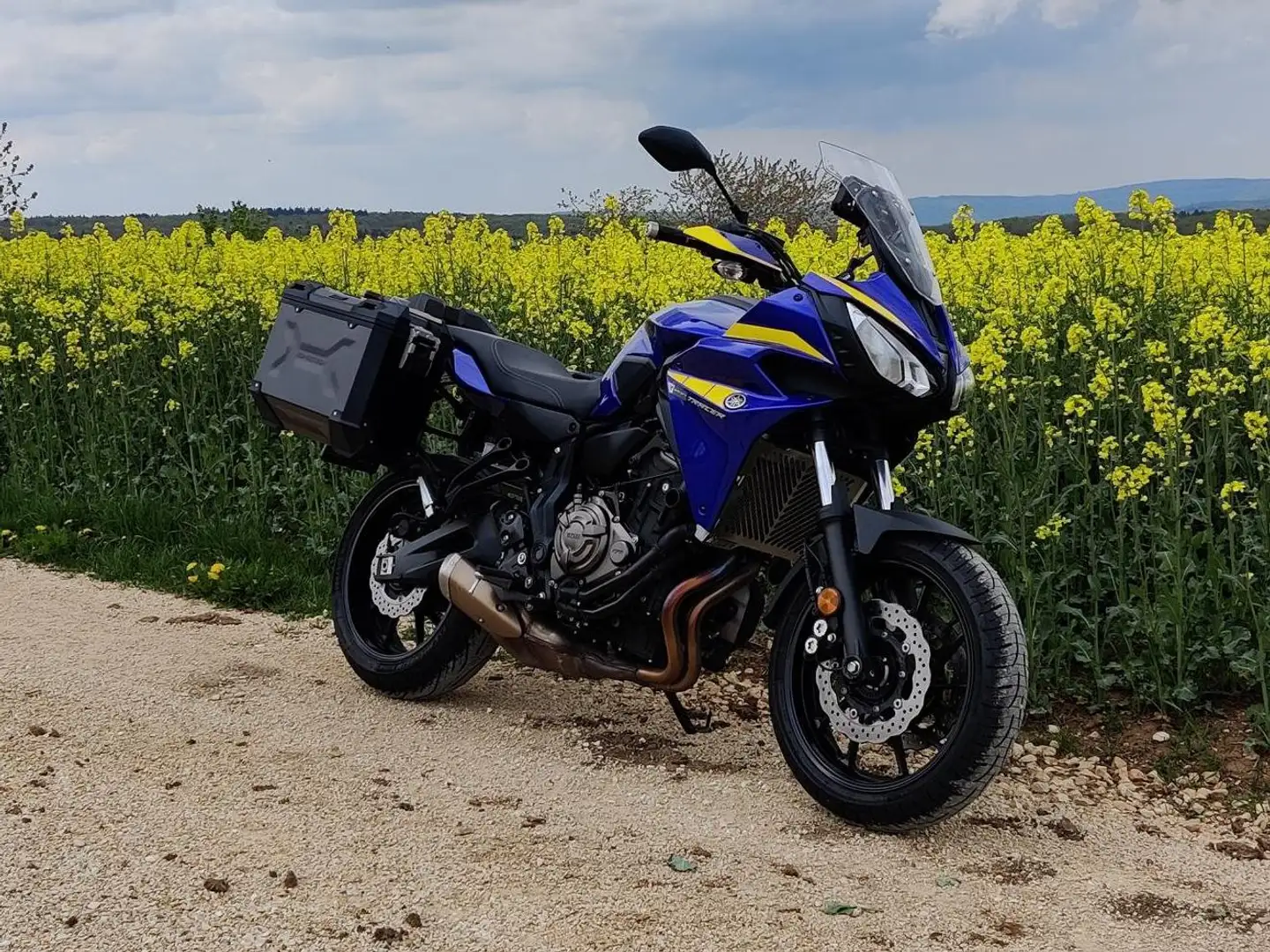 Yamaha Tracer 700 Reisetauglich inkl. Koffer und Heizgriffe Blu/Azzurro - 1