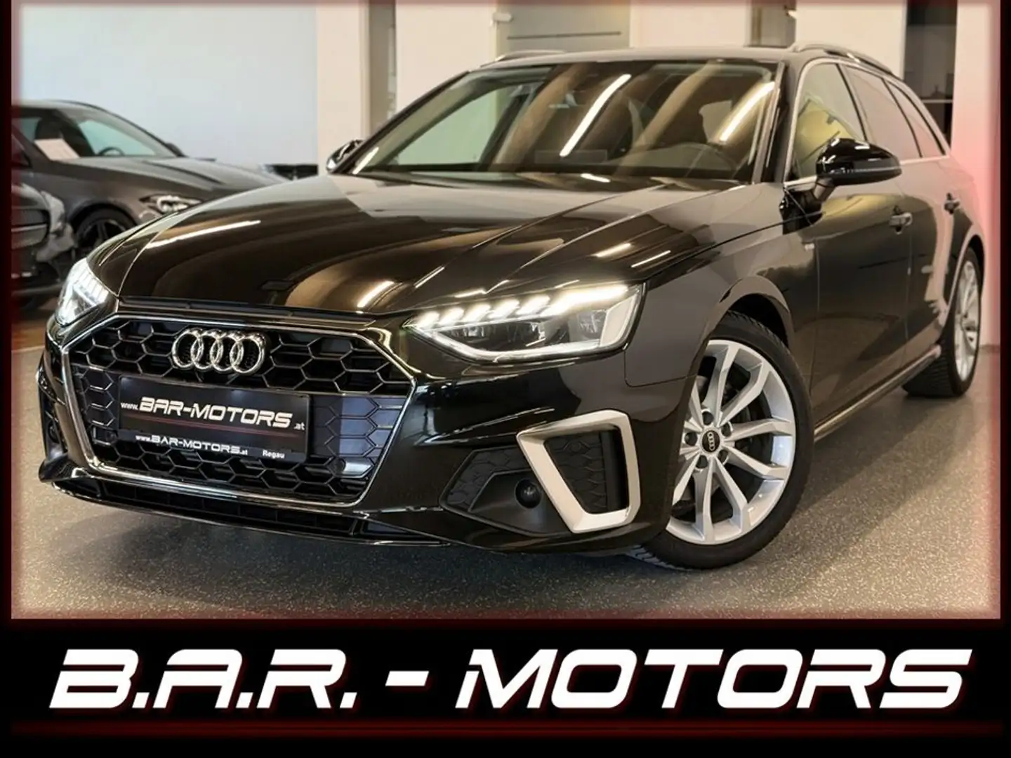 Audi A4 35 TFSI 3xSLINE*MATRIX*LANE*ACC*SITZBELÜFTUNG* Schwarz - 1