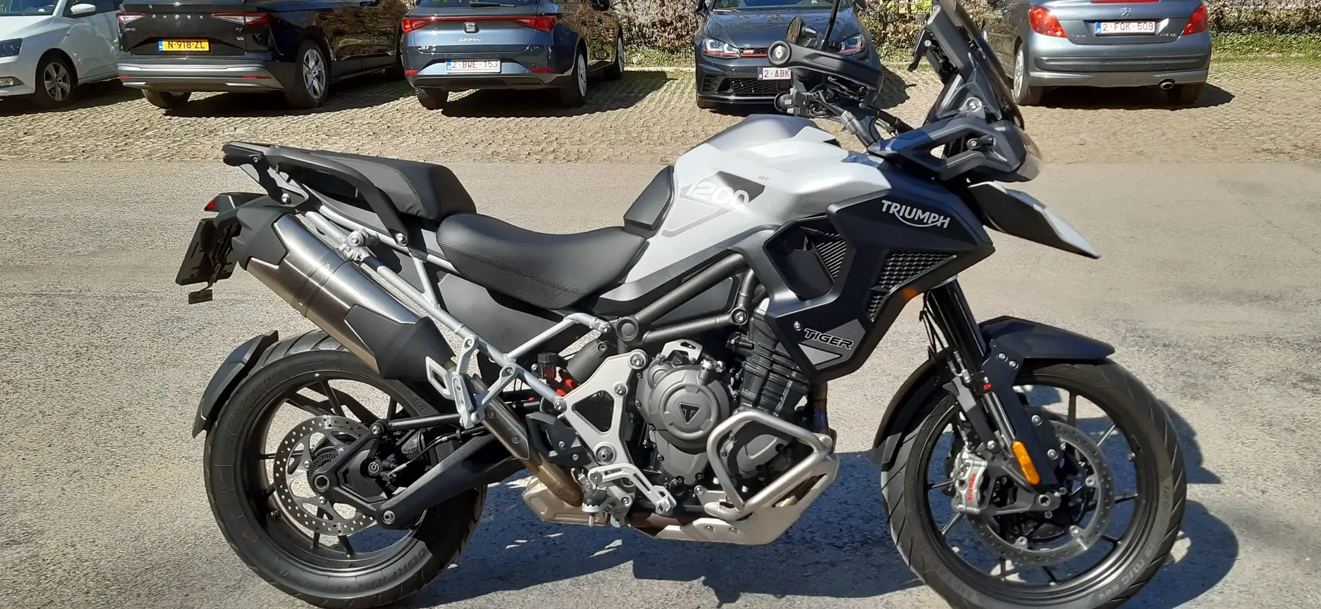 Triumph Tiger 1200 GT 85kw/150cv ( GARANTIE 06/2026 ) White - 1