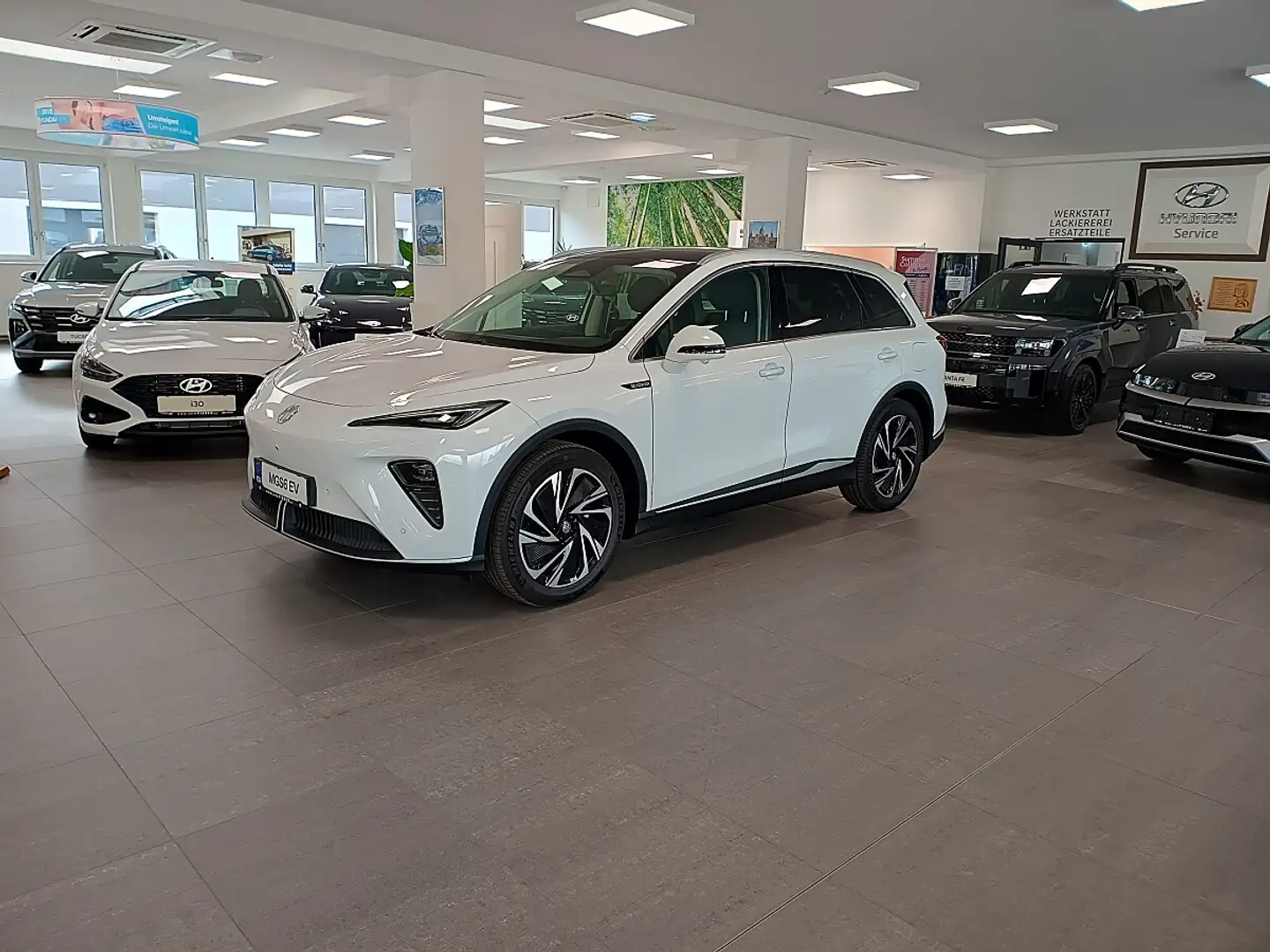 MG Sonstige MGS6 EV 77 kWh Luxury 4WD *LED*Navi*HUD*Pano* Weiß - 2