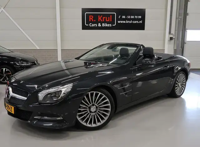 Mercedes-Benz SL 350 Cabrio Panoramadak H&K Leer Nekverwarming Camera 1