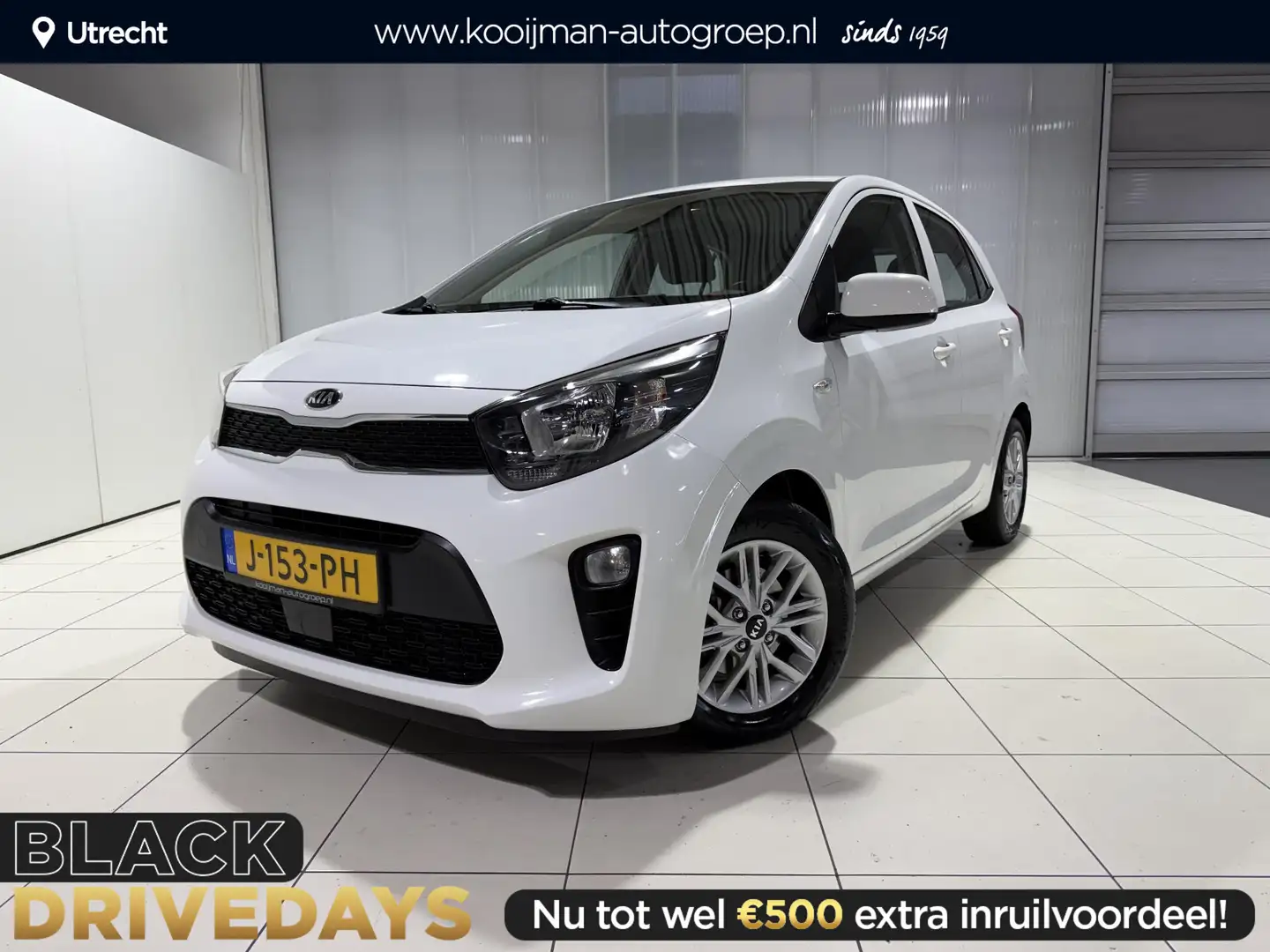 Kia Picanto 1.0 DPi DynamicLine Apple Carplay/Android Auto, Ai Weiß - 1