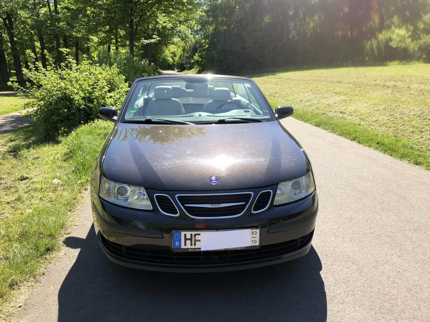 Saab 9-3 9-3 2.0 T Cabrio Vector !! Schwarz - 1