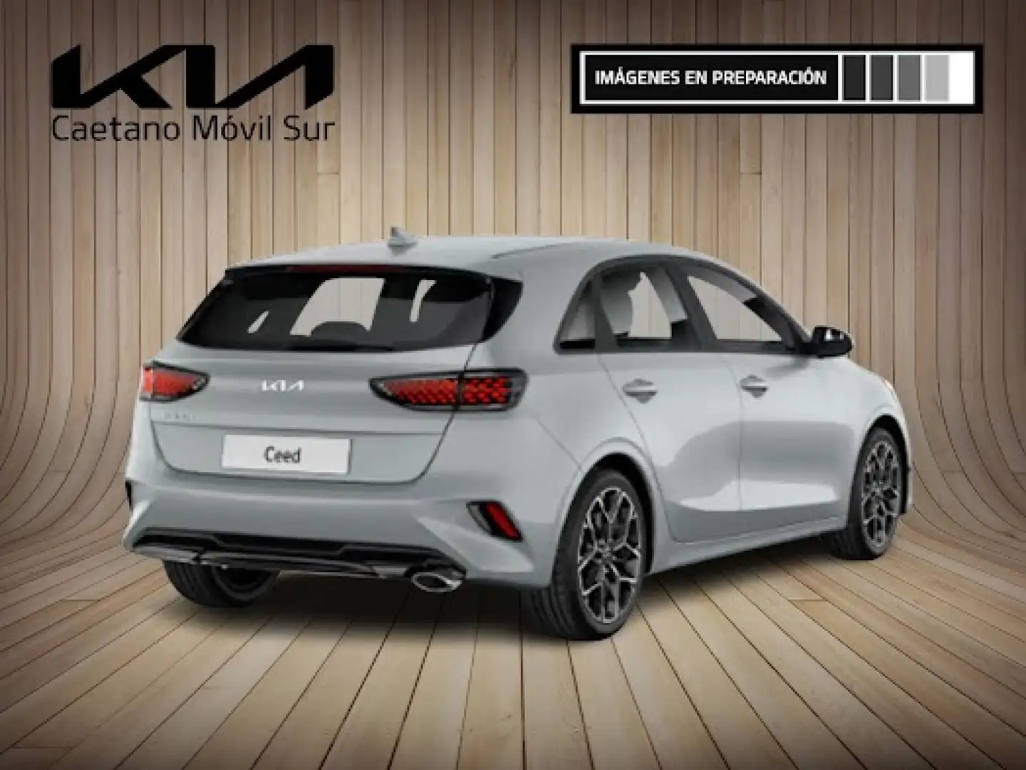 Kia Ceed / cee'd Tourer 1.0 T-GDi Style Edition 100 Gris - 2