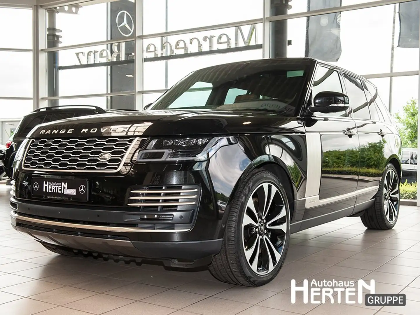 Land Rover Range Rover 5.0 Fifty Mild-Hybrid VOLL+PANO+AHK+ Noir - 1