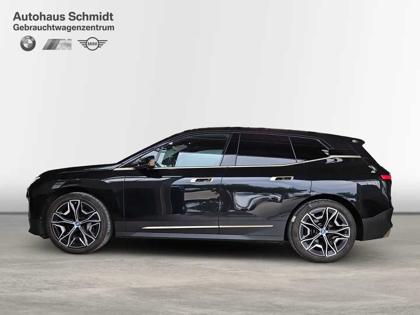 BMW iX xDrive40 HK HiFi DAB Pano.Dach Komfortzg. Schwarz - 2