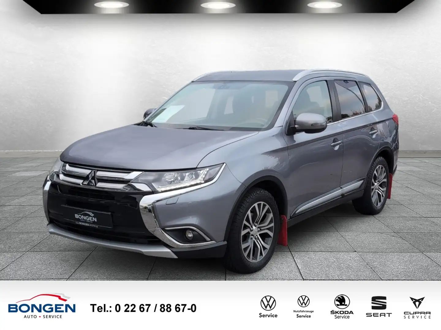 Mitsubishi Outlander 2.2 DI-D Star 4WD Nur an Händler Stdhzg. Klima Grau - 1