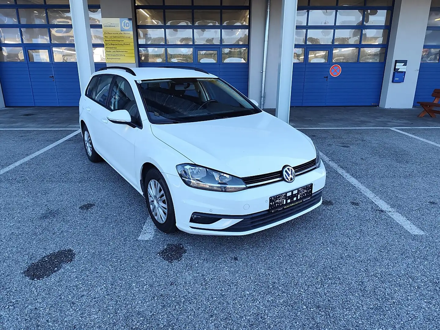 Volkswagen Golf Variant 1,6 TDI SCR Weiß - 2