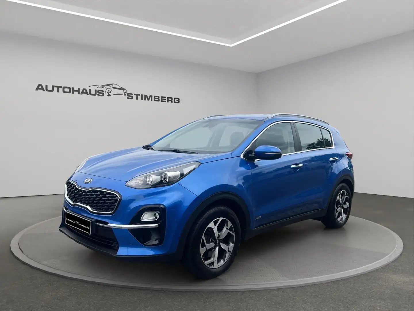 Kia Sportage Vision 4WD*1.HAND*AHK*KAMERA*NAVI*SHZ* Blau - 1