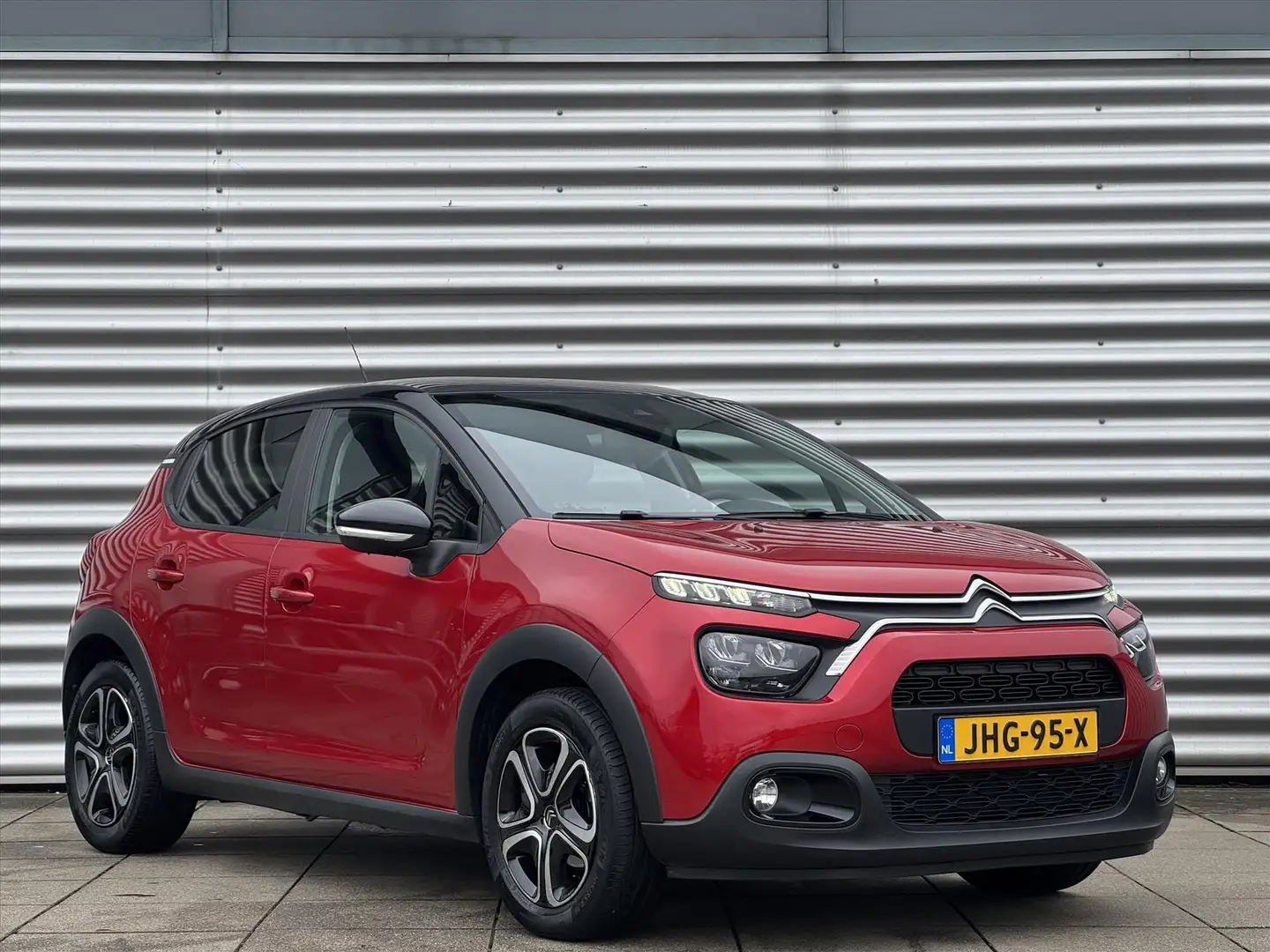 Citroen C3 1.2 PureTech 83pk C-Series Climate Control | Navig Rouge - 2