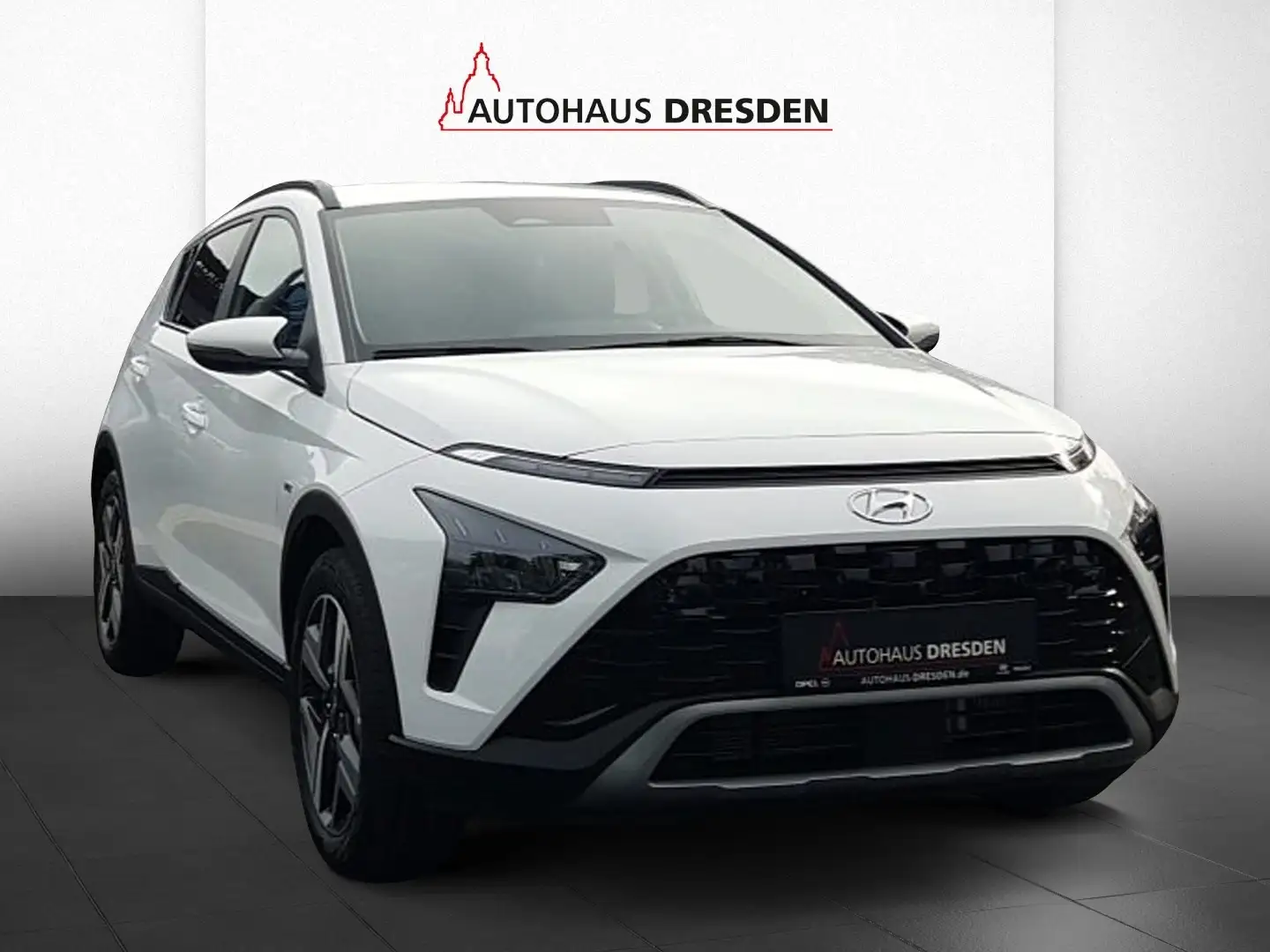 Hyundai BAYON 1.0 T-GDI MHEV *Allwetter*LED*4xSHZ*NAVI*KAM Weiß - 2