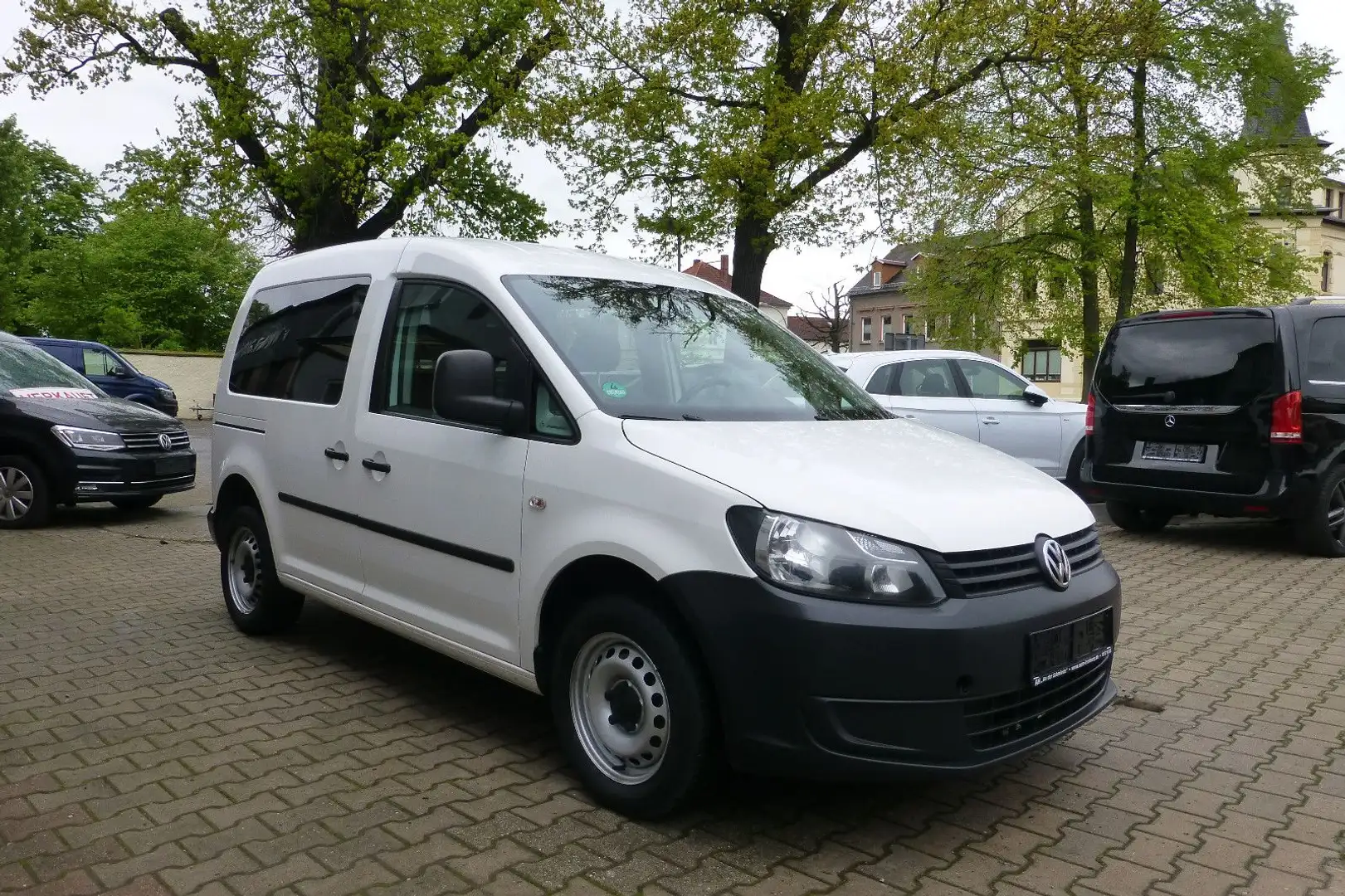 Volkswagen Caddy 1.6 TDi,Kombi,Klima,5 Sitze,TÜV 08/25 Bianco - 1