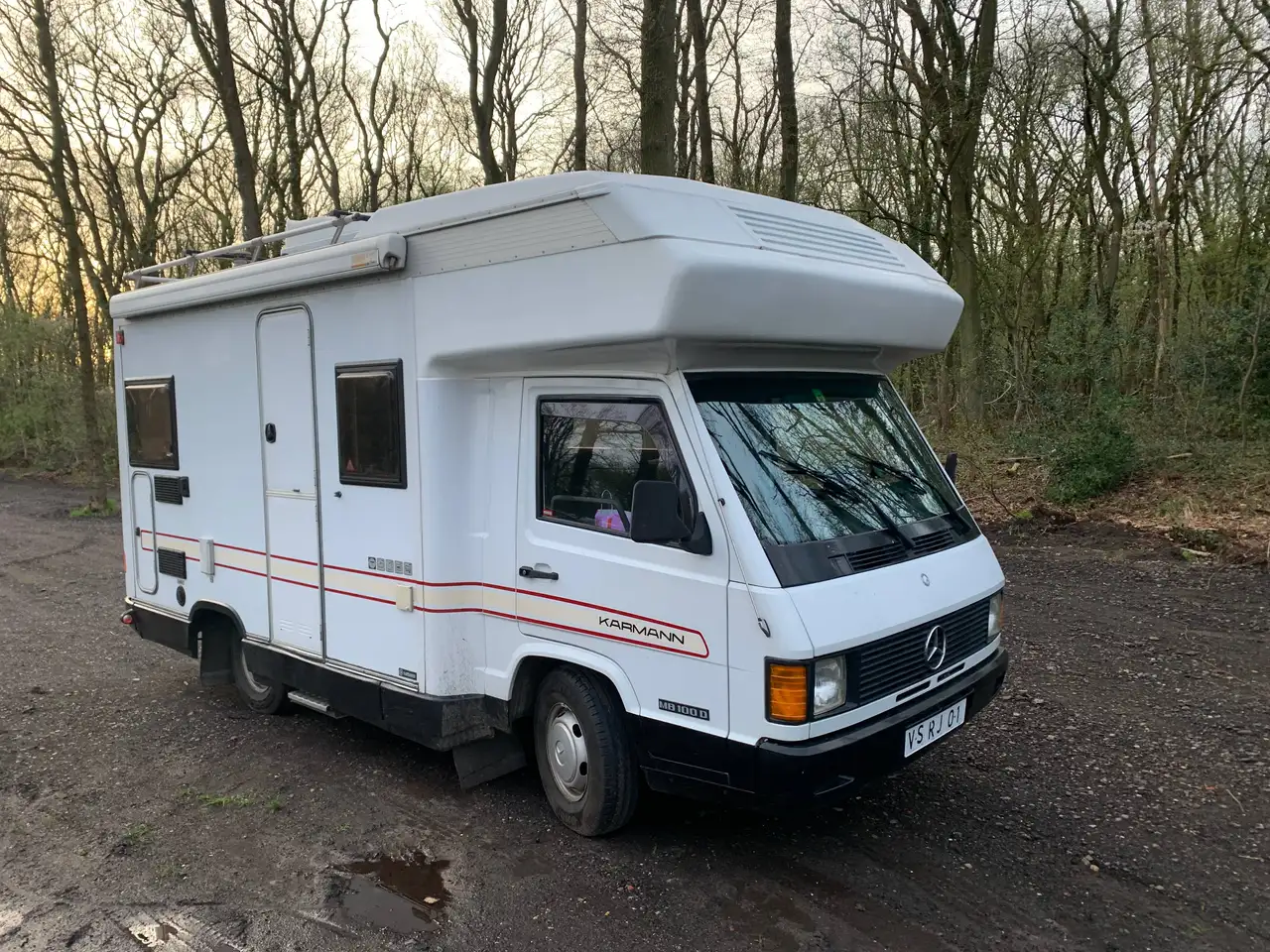 Mercedes-Benz MB 100 Karmaan Campervan Camping-Car - Ancêtre Oldtimer, foto 3