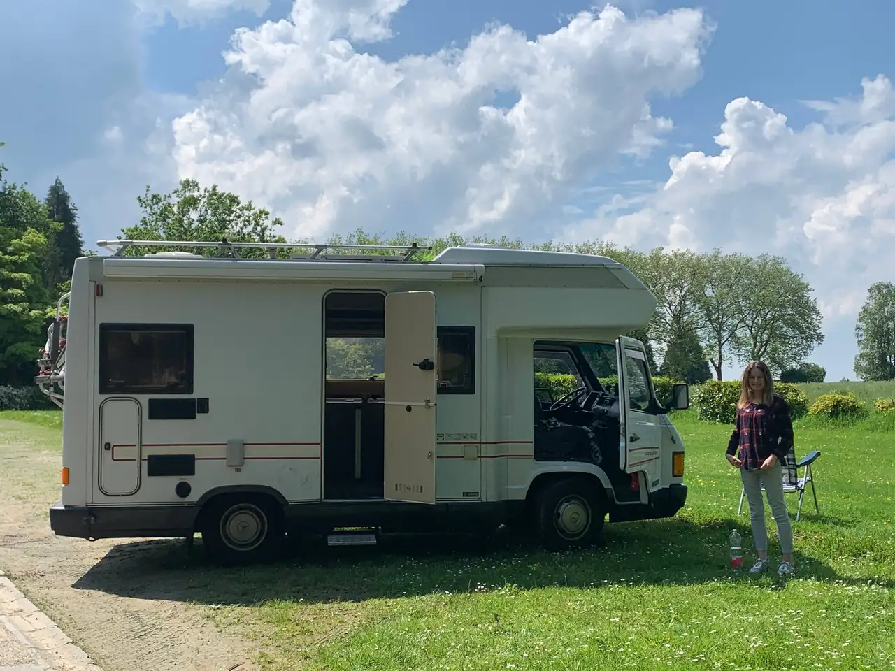 Mercedes-Benz MB 100 Karmaan Campervan Camping-Car - Ancêtre Oldtimer, foto 2
