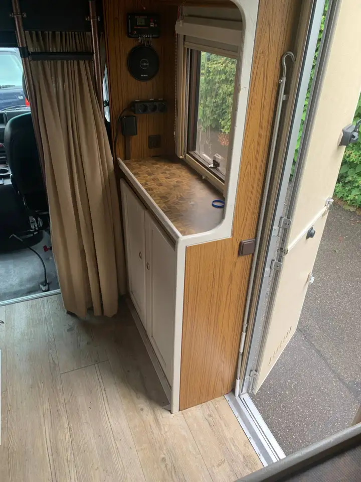 Mercedes-Benz MB 100 Karmaan Campervan Camping-Car - Ancêtre Oldtimer, foto 11