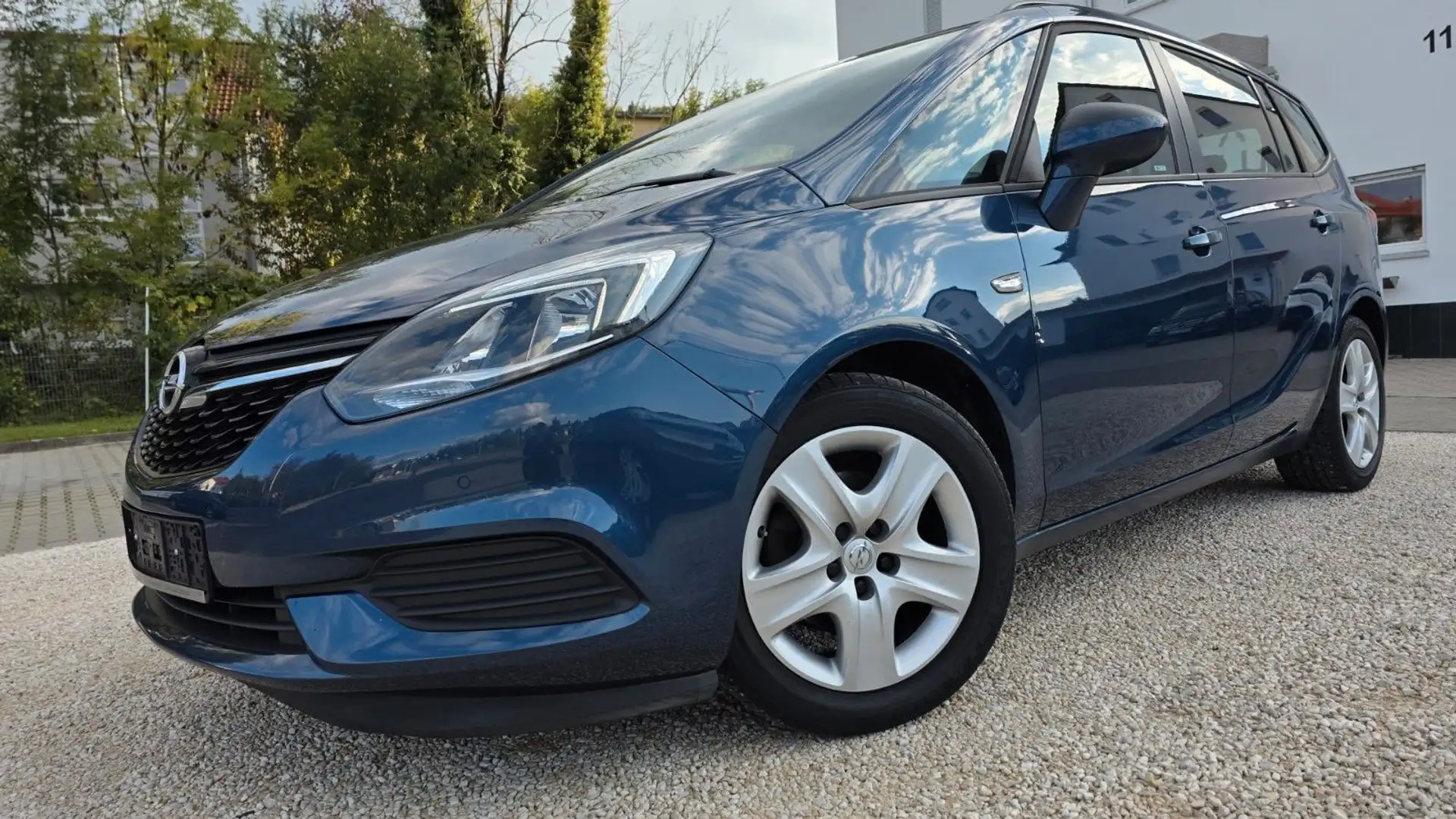 Opel Zafira TÜV+GARANTIE+7SITZE+NAVI+LED+PARKS+SITZH Blau - 1
