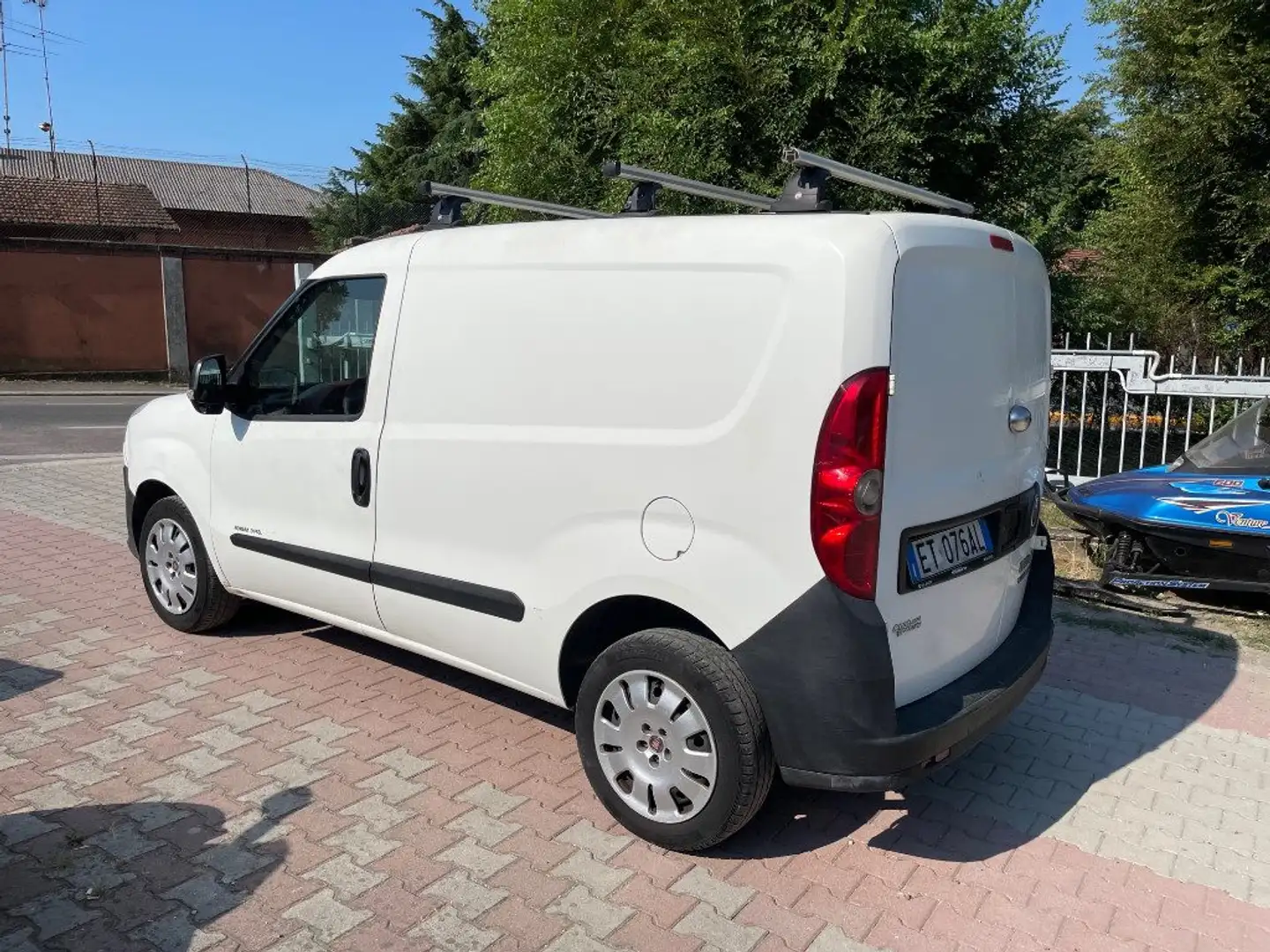 Fiat Doblo Autocarro Metano Wit - 2