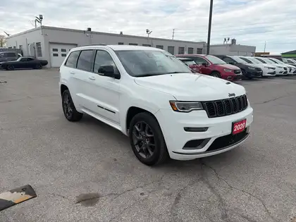 White 2020 Jeep Grand Cherokee Limited 4WD SUV / Crossover Four-Wheel Drive 8-Speed Automatic