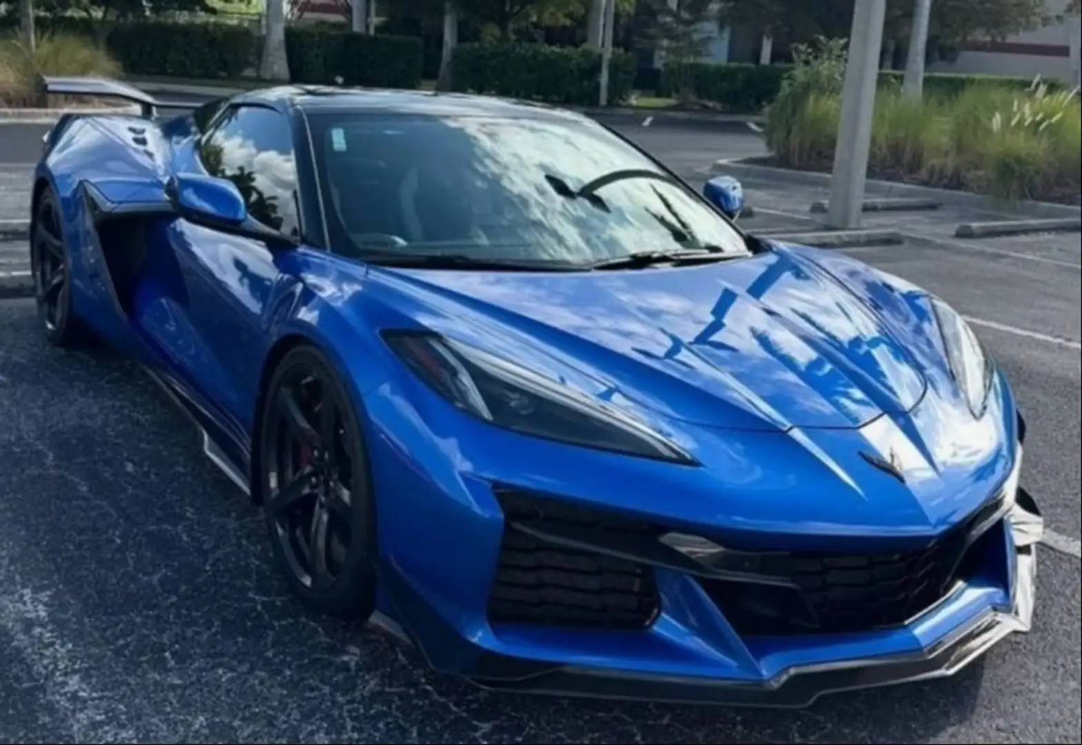 Chevrolet Corvette Convertible Z06 3LZ RWD Blau - 1