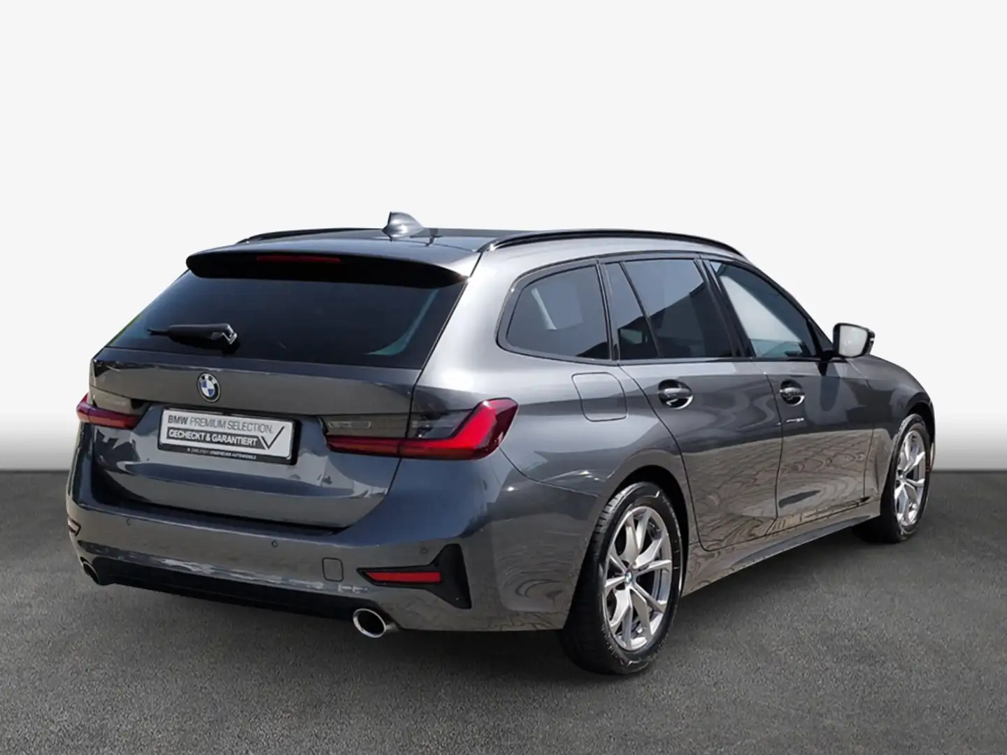 BMW 320 d Touring Aut. Sport Line HiFi Gris - 2