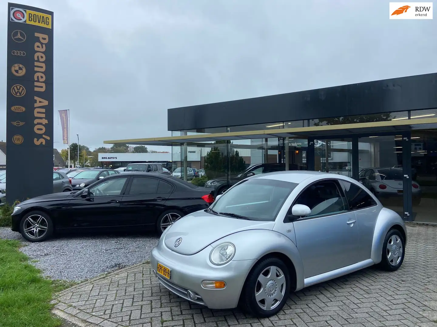 Volkswagen New Beetle 2.0 Highline|Automaat|NieuwAPK Сірий - 1