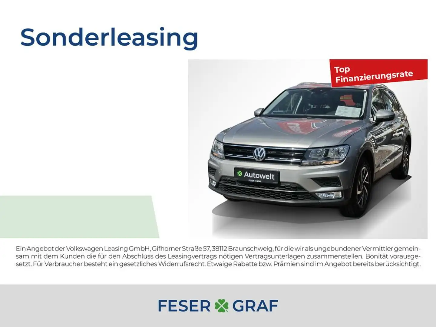 Volkswagen Tiguan 2.0TSI Comfortline 4MOTION ACC PANO SOUND Argent - 1