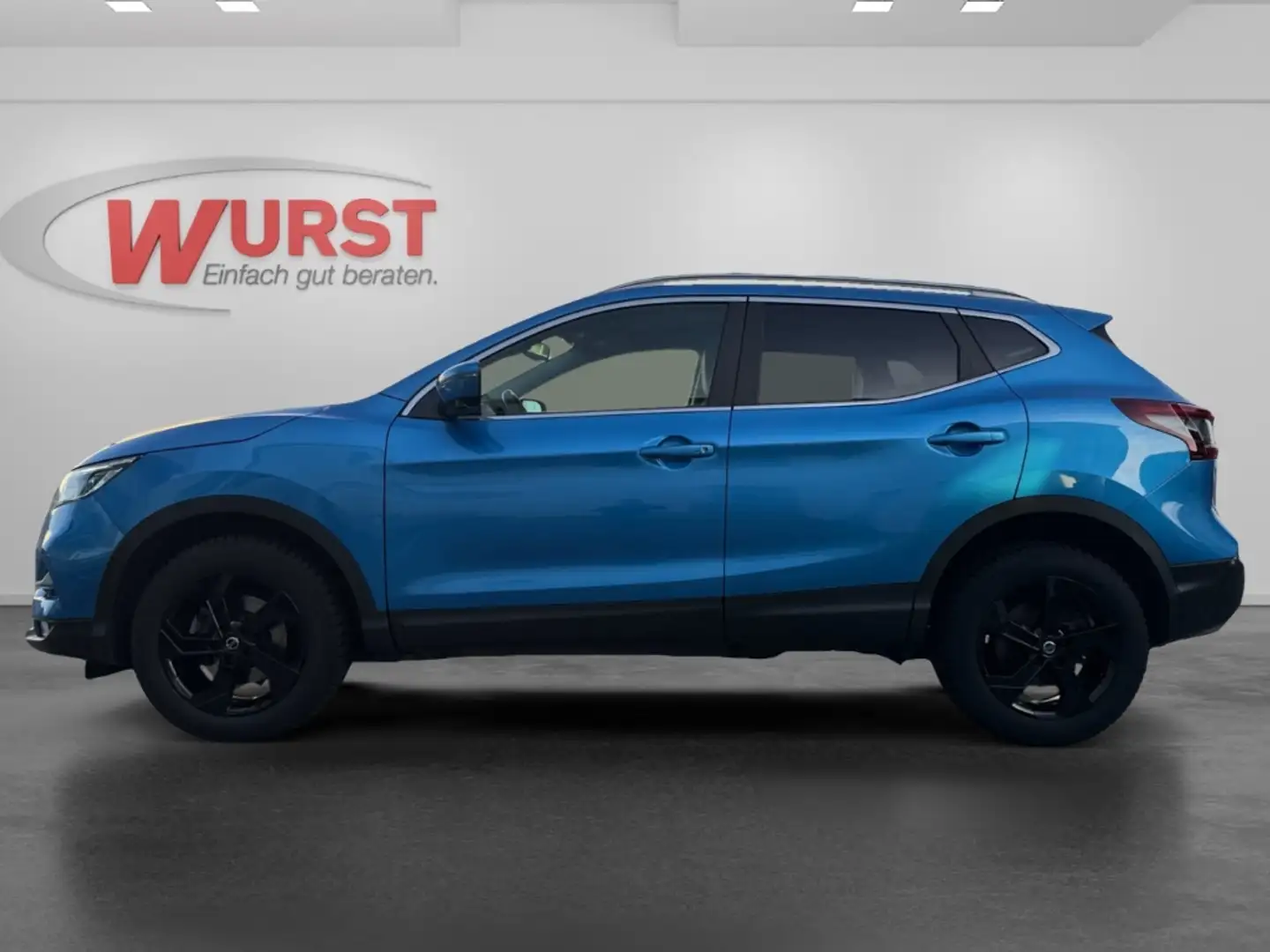 Nissan Qashqai Akari 1.3 160 PS Aut. Panorama 8Fach Bereift Navi Blau - 2