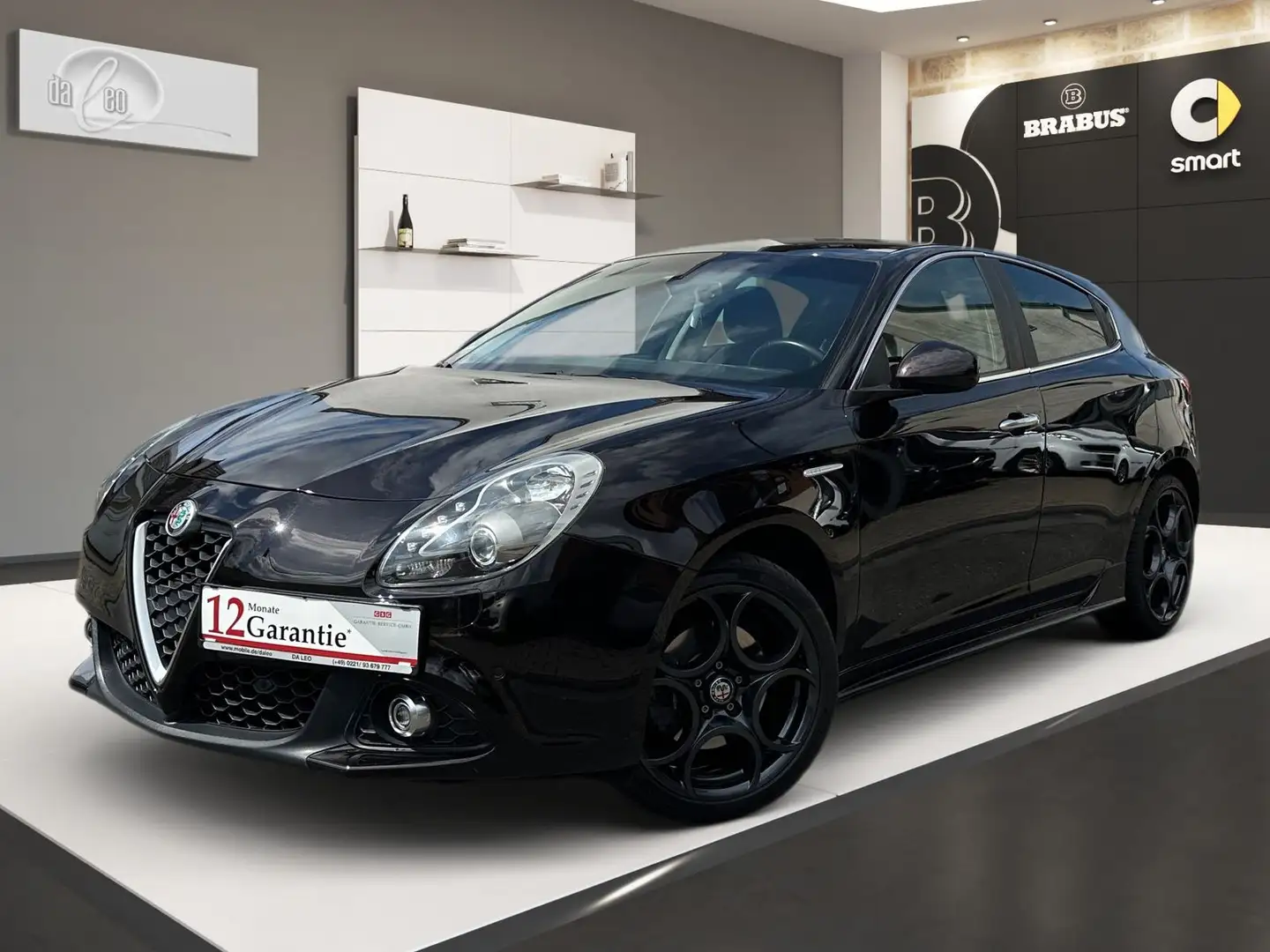 Alfa Romeo Giulietta Super Navi PDC 8.Fachbereift SHZ Xenon Noir - 1