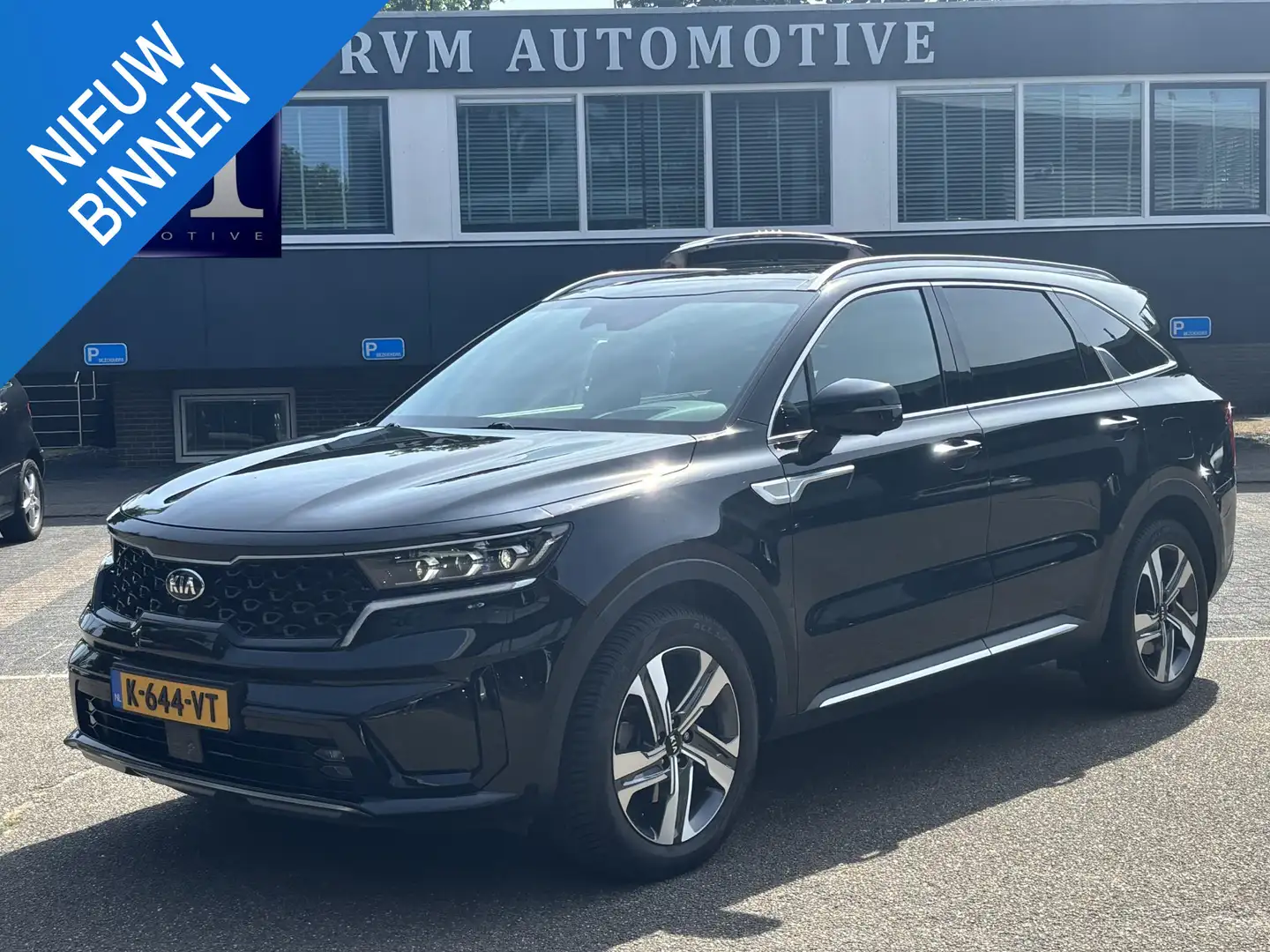 Kia Sorento 1.6 T-GDI Plug-in Hybrid 4WD ExecutiveLine 7p. MEM Zwart - 1