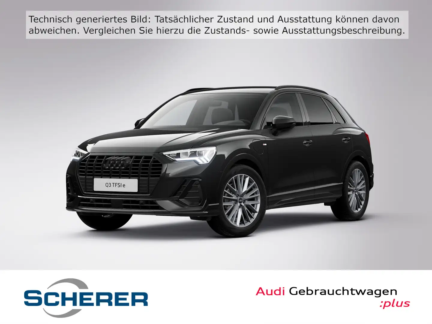 Audi Q3 S line 45 TFSIe  SONOS SHZ AHK MMI LED LM Schwarz - 1