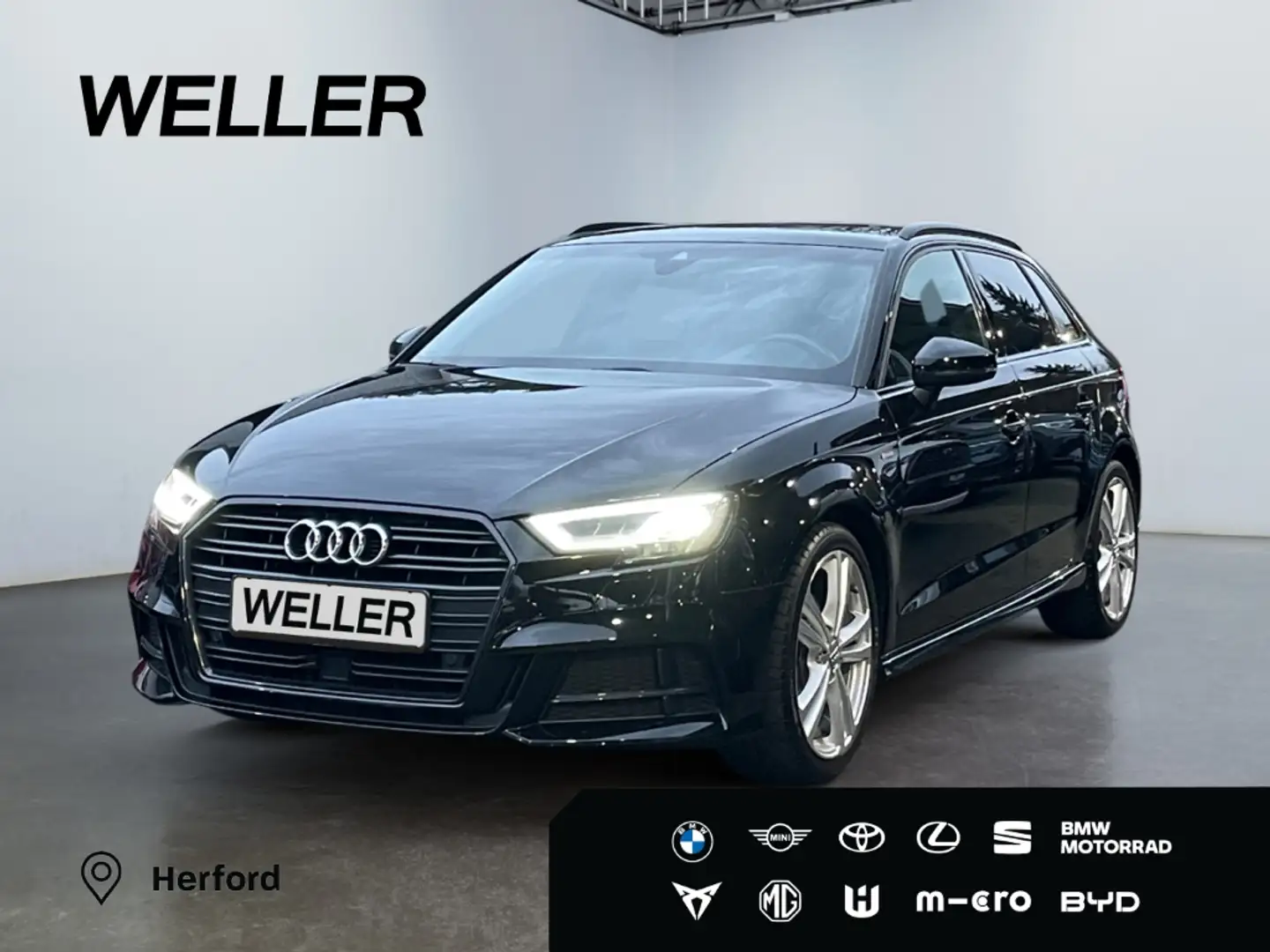 Audi A3 35 TFSI Sportback S tronic S line *Matrix*Optik* Schwarz - 1