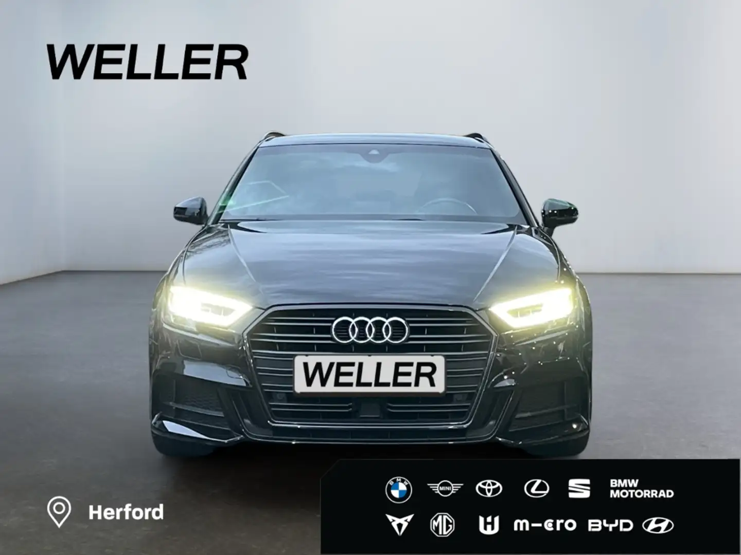 Audi A3 35 TFSI Sportback S tronic S line *Matrix*Optik* Schwarz - 2