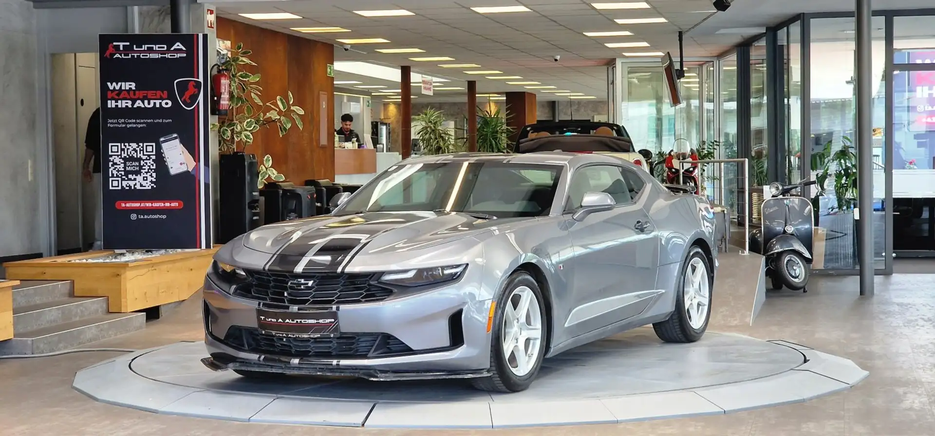 Chevrolet Camaro 2.3 EcoBoost Coupe Aut. *Kamera*Apple Carplay*18Zo Grau - 1
