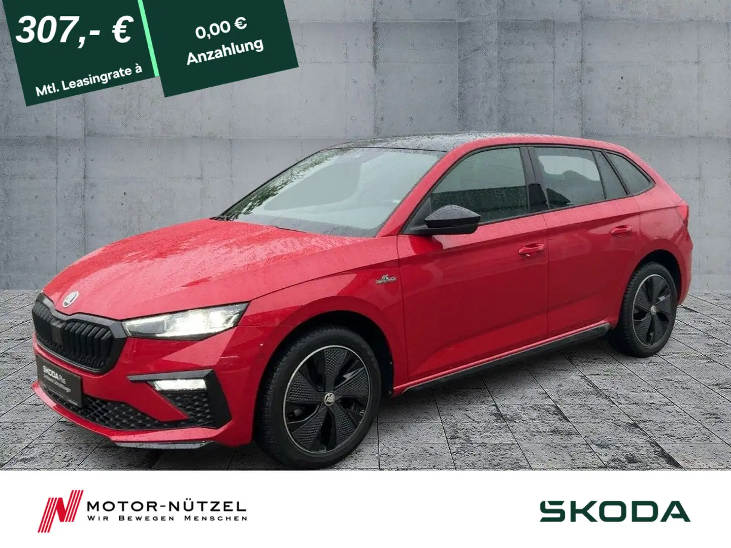 Skoda Scala 1.5 TSI DSG MONTE CARLO MATRIX+NAV+VC+SHZ Rot - 1