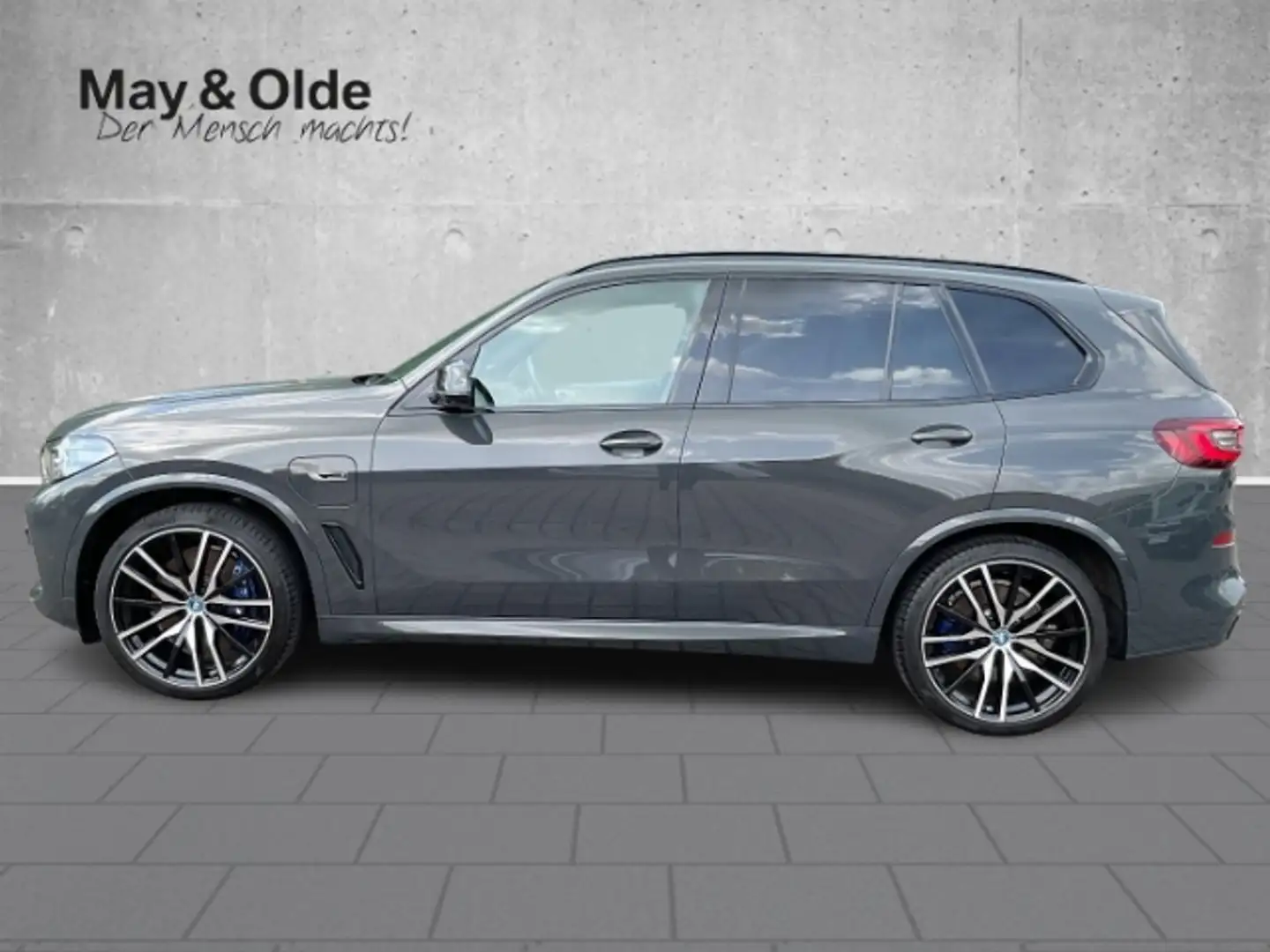 BMW X5 xDrive45e M-Sport HUD NightVi. AHK Laser Pano Grau - 2