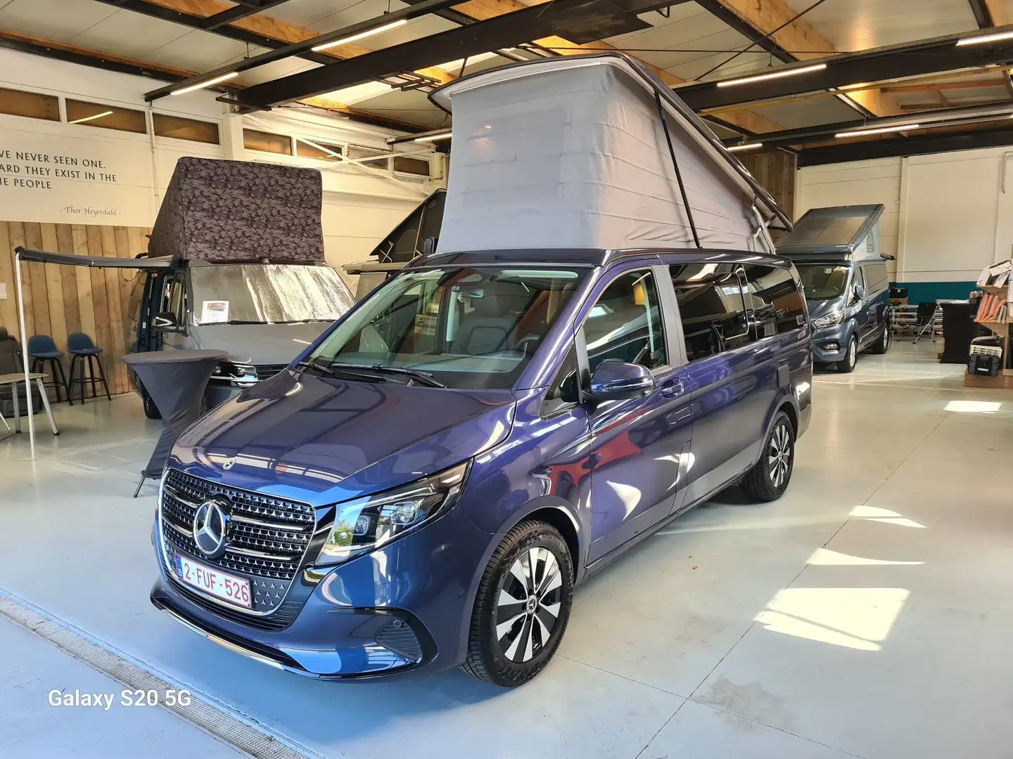 Mercedes-Benz Marco Polo 300d automaat 4Matic Bleu - 2