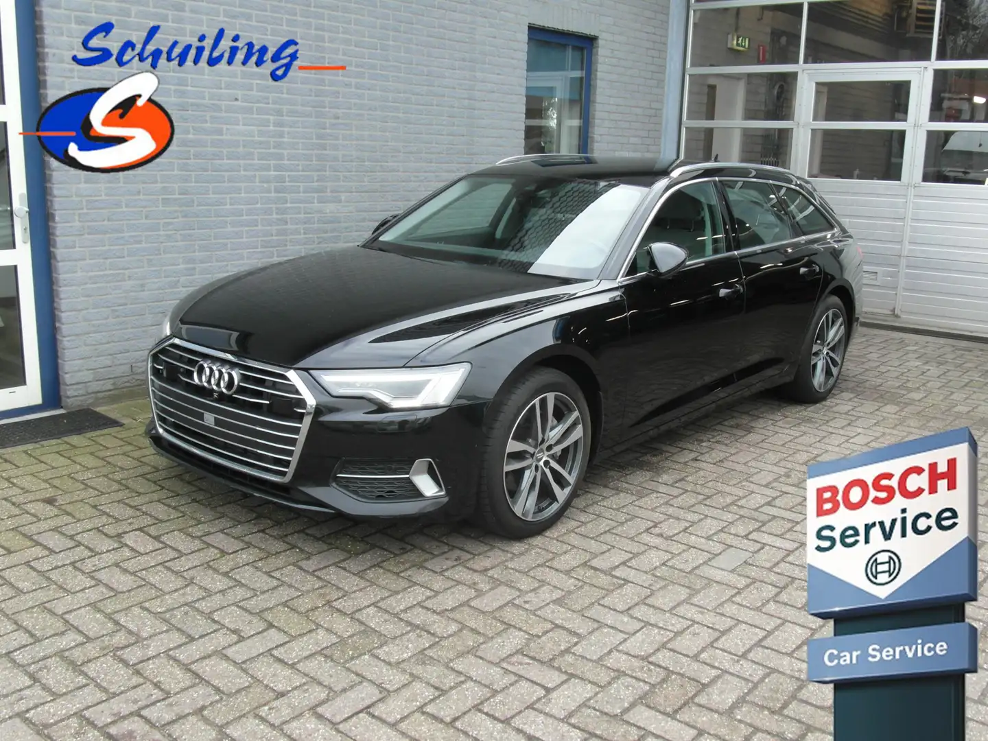 Audi A6 Avant 45 TFSI Sport MHEV Inclusief Afleveringskost Zwart - 1