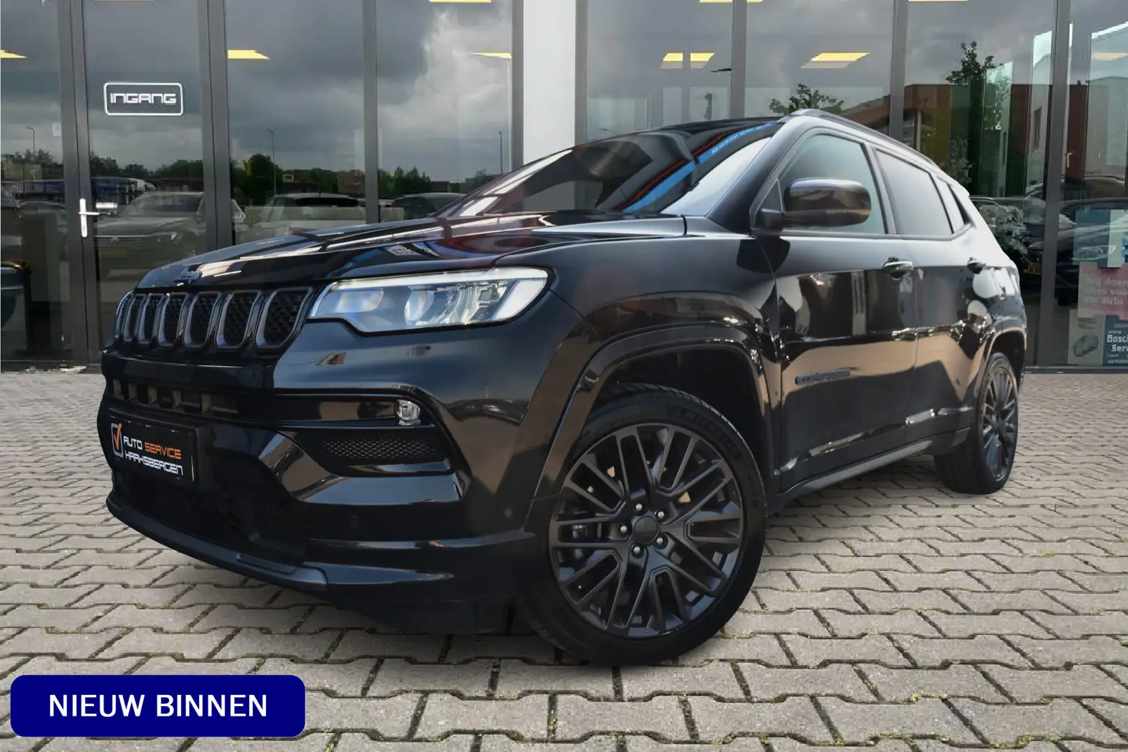 Jeep Compass 4xe 240 Plug-in Hybrid Electric S | ACC | Camera | Zwart - 1