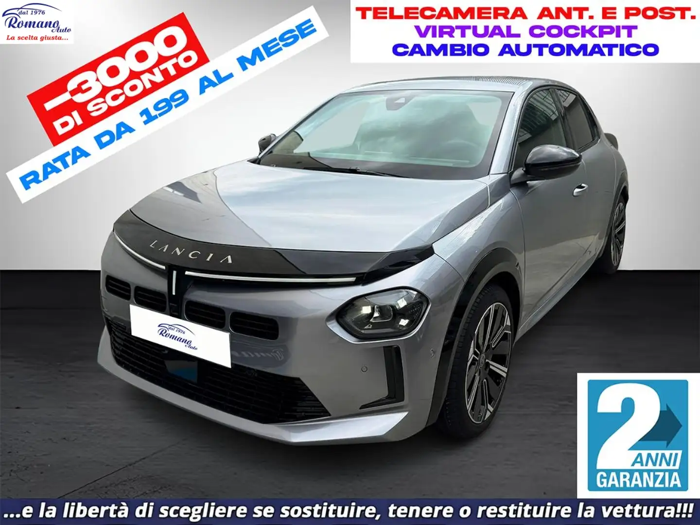 Lancia Ypsilon 1.2 mhev LX 100cv e-dct Grau - 1